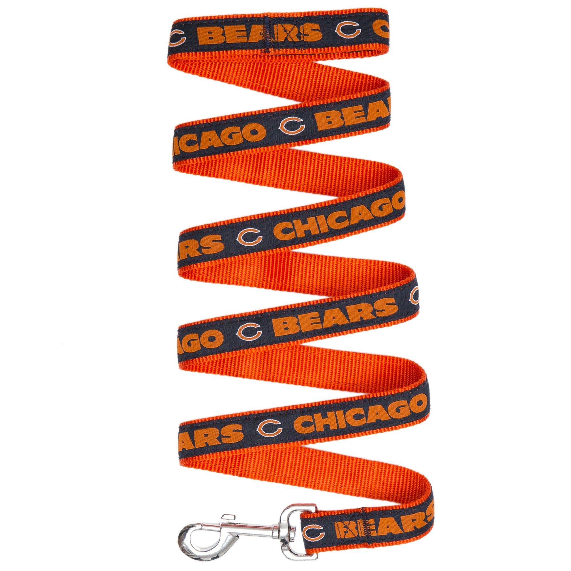 Nfl Pet Leash Chicago Bears Dog Leash, Large Football Team Leash For Dogs & Cats. A Shiny & Colorful Cat Leash & Dog Leash Licen