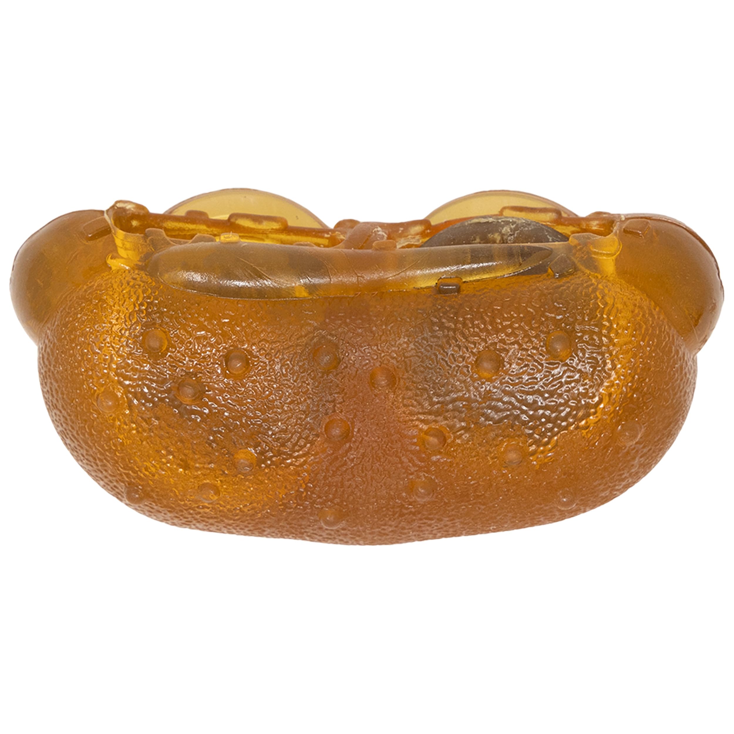 Starmark Treat Ringer Hot Dog Toy for Small Dogs - Brown - Model SMTRHDS