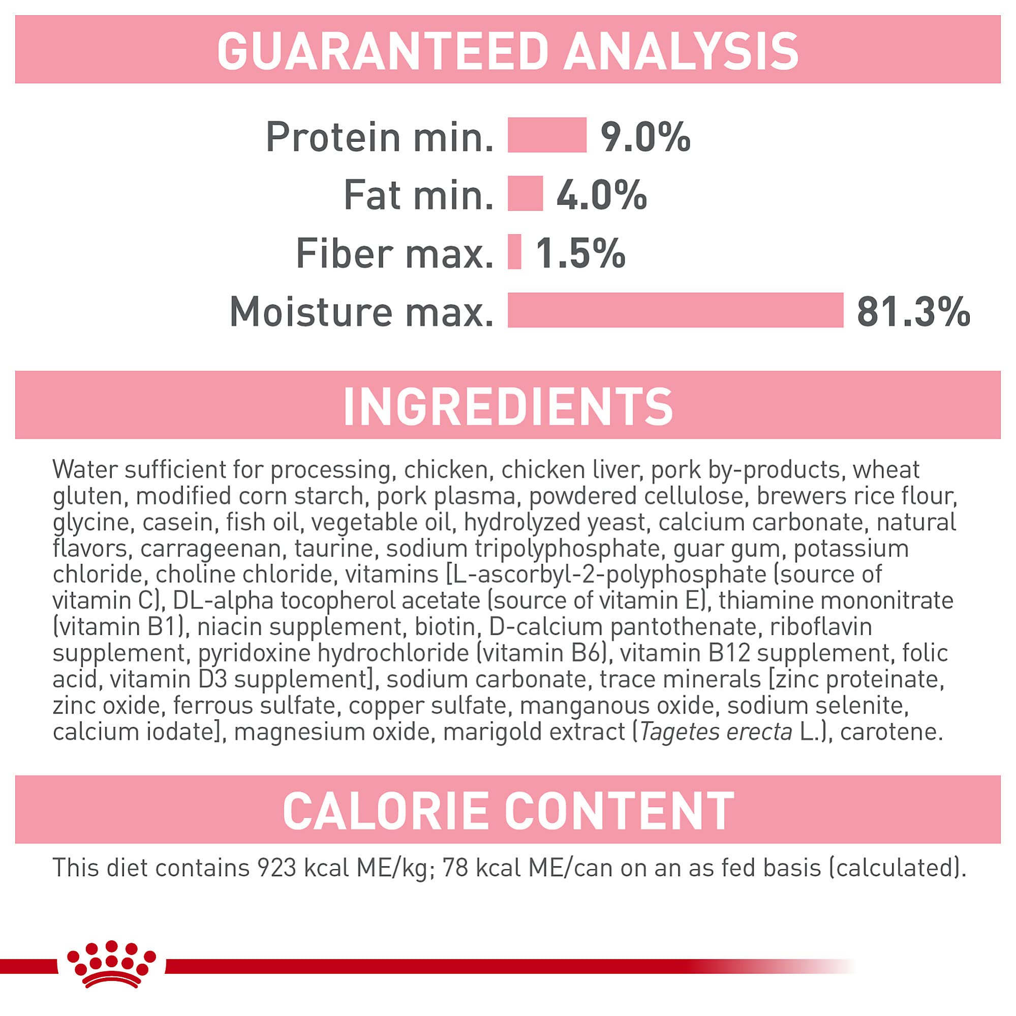 Royal Canin Feline Health Nutrition Mother & Babycat Ultra Soft Mousse in Sauce Canned Cat Food, 3 oz can (24-count)