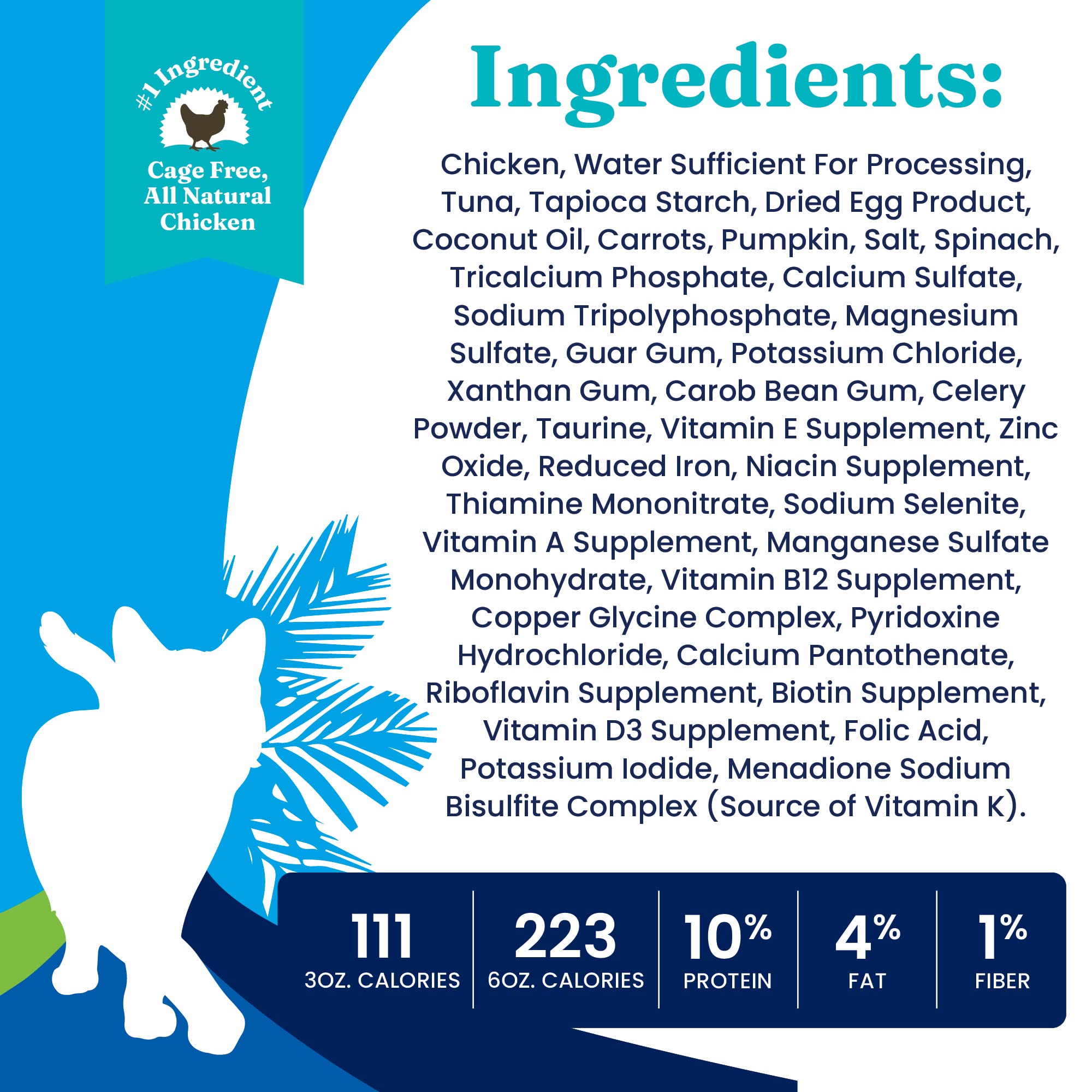 Solid Gold Wet Cat Food Pate - Real Chicken & Coconut Oil, Grain-Free, High Protein, 3oz (Pack of 24), Ideal for Adult & Senior Cats