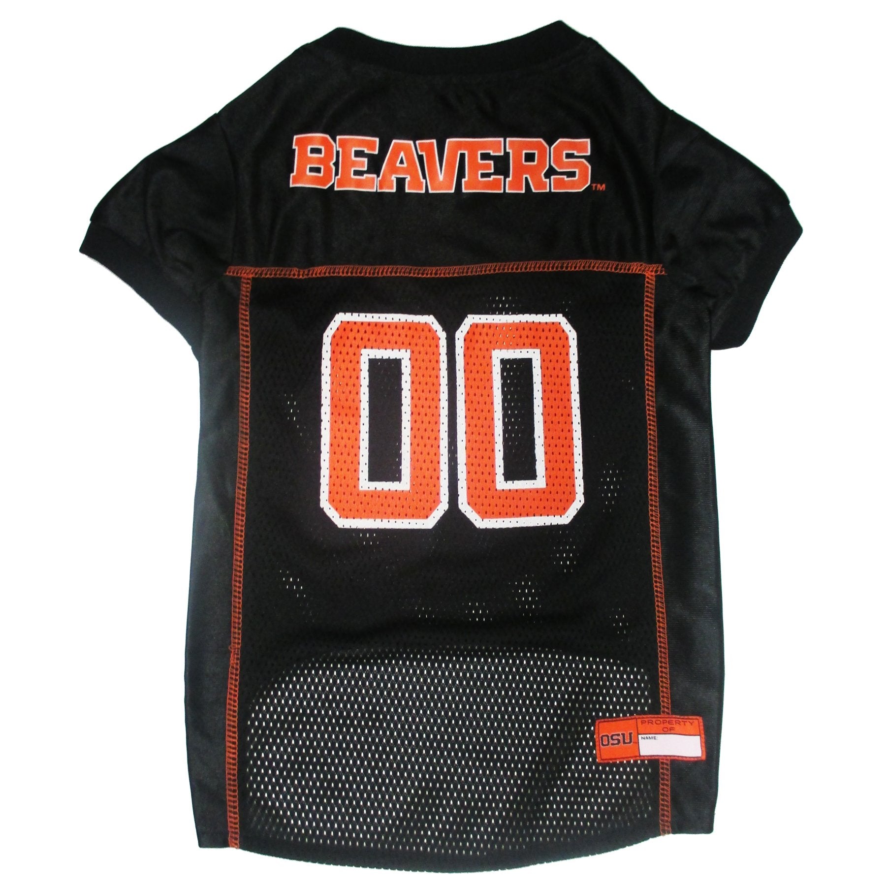 Pets First NCAA College Oregon State Beavers Mesh Jersey for DOGS & CATS, X-Small.Licensed Dog Jersey with your Favorite Footbal