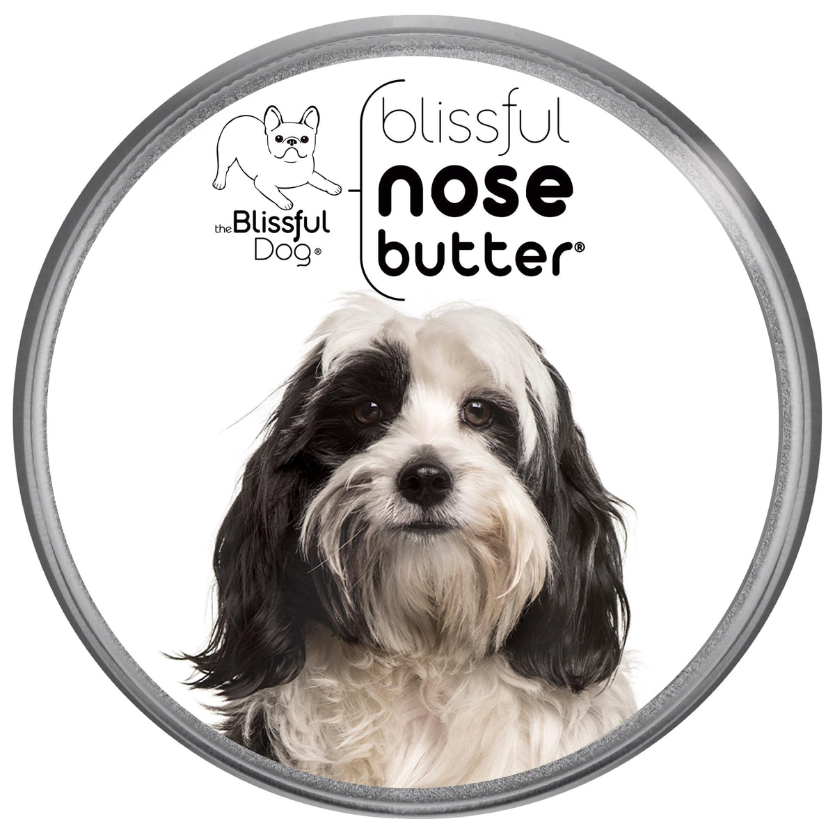 The Blissful Dog Tibetan Terrier Unscented Nose Butter - Dog Nose Butter, 2 Ounce