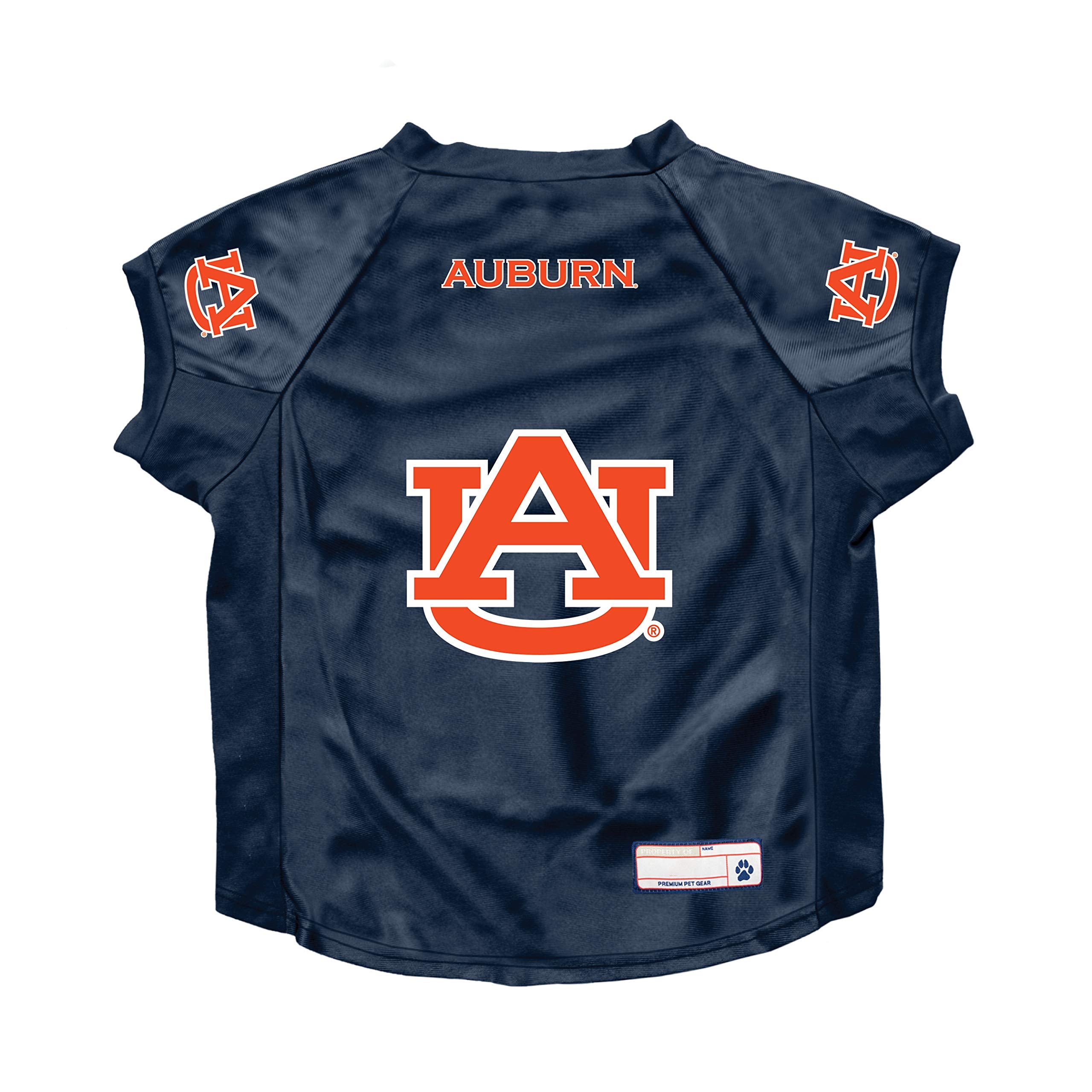Auburn Tigers Pet Jersey Stretch Size Big Dog - Special Order