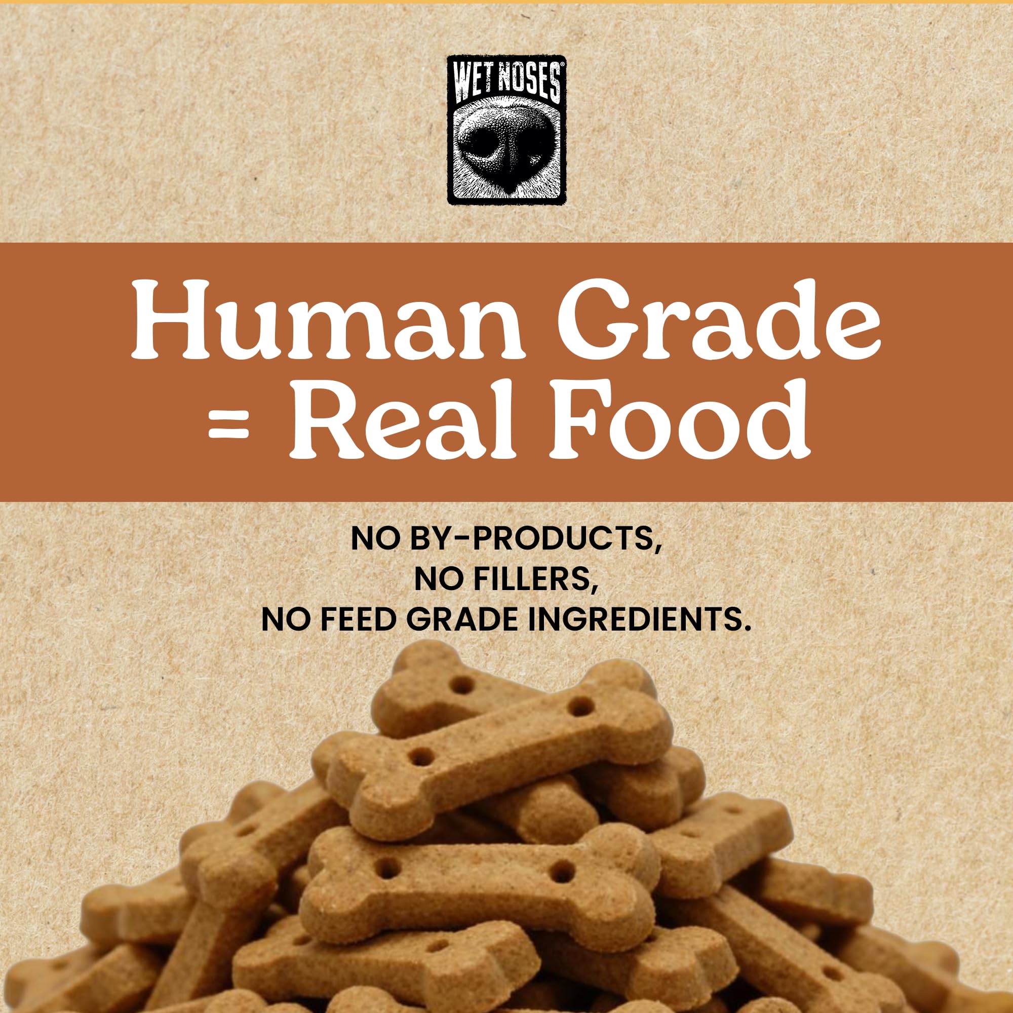 Wet Noses Moments Non-GMO Beef Stew Bone Crunchy Dog Treats - 14oz | No Corn, Wheat, Soy or Peas, Made with 8 Simple Ingredients