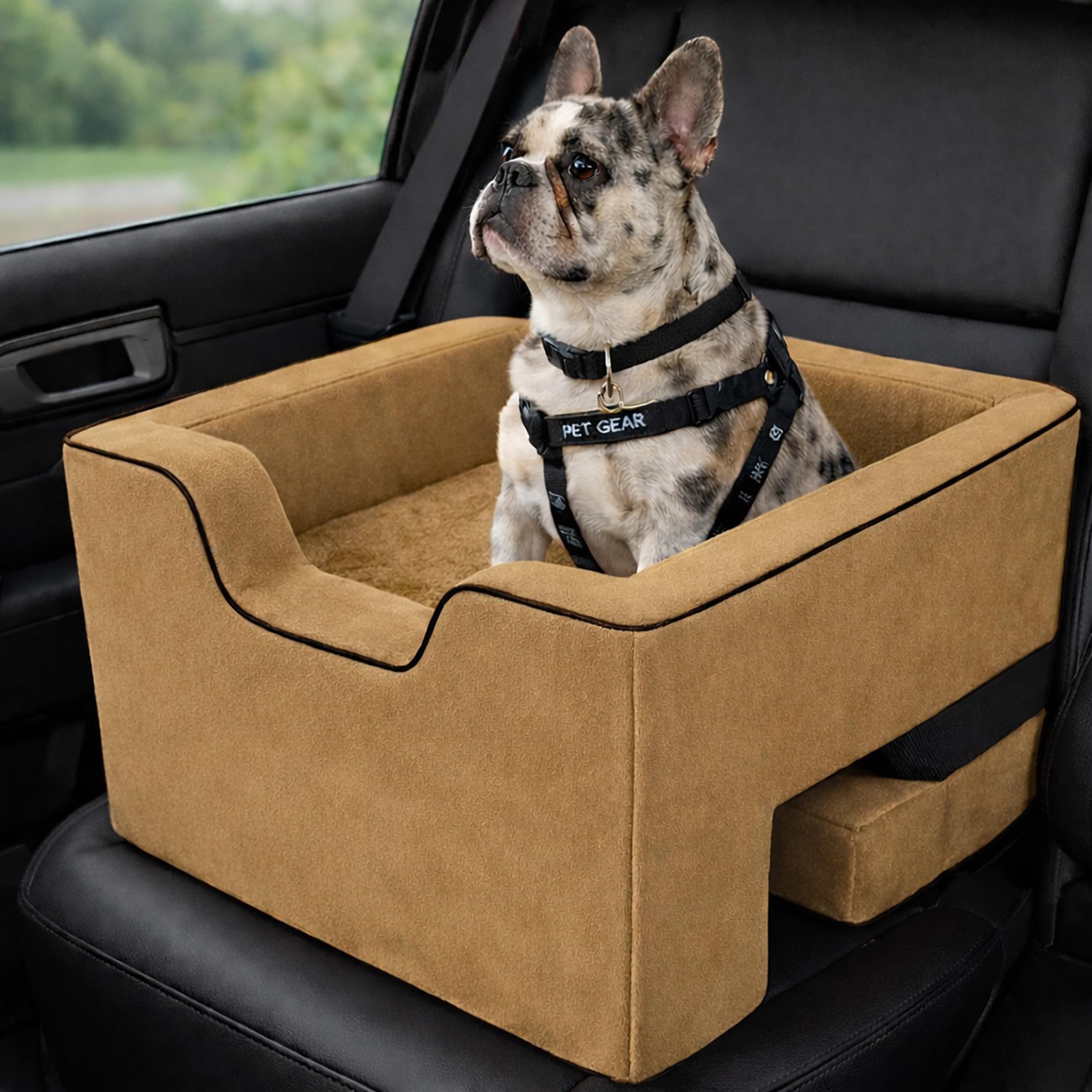 Pet Gear Lookout Booster Car Seat, Sand Dune