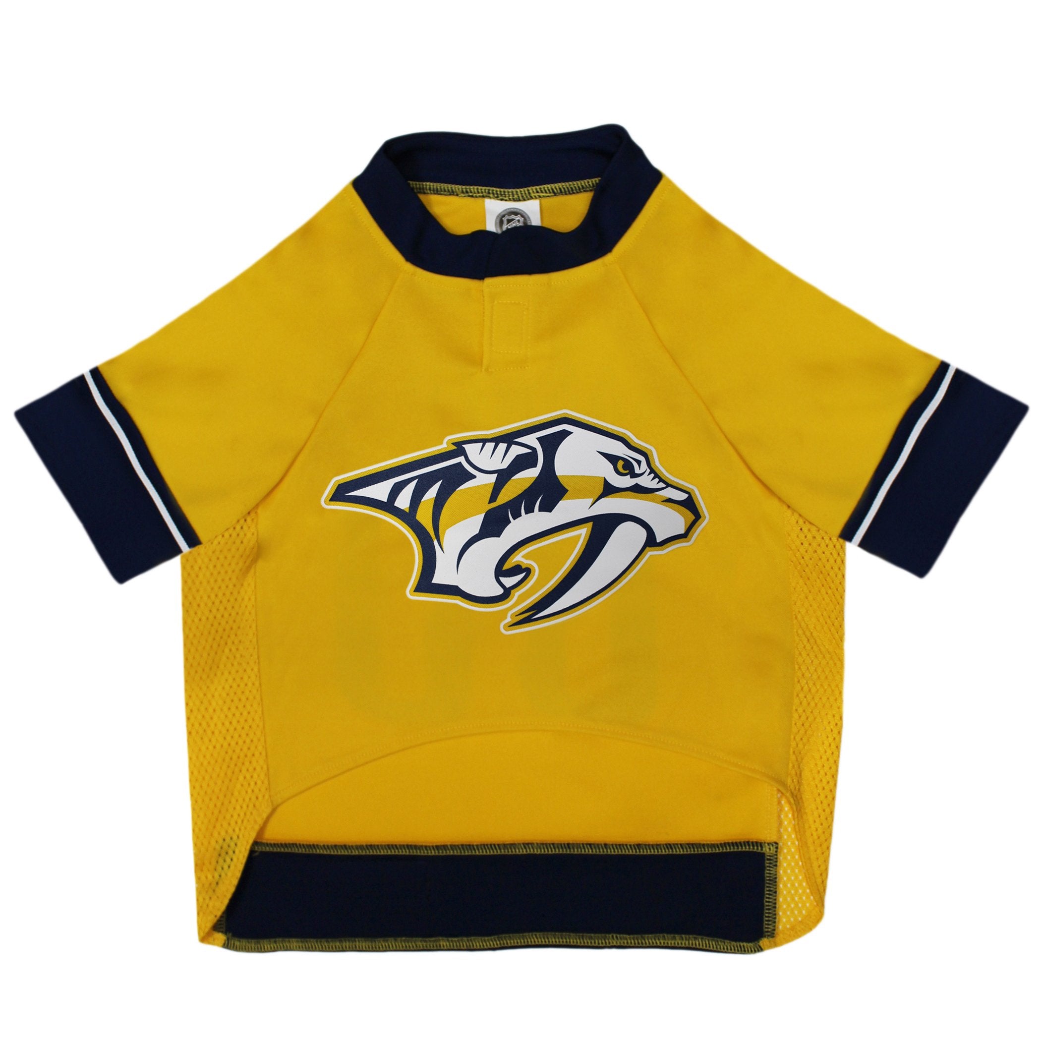 Pets First NHL Nashville Predators Jersey for Dogs & Cats, X-Small. - Let Your Pet Be A Real NHL Fan!