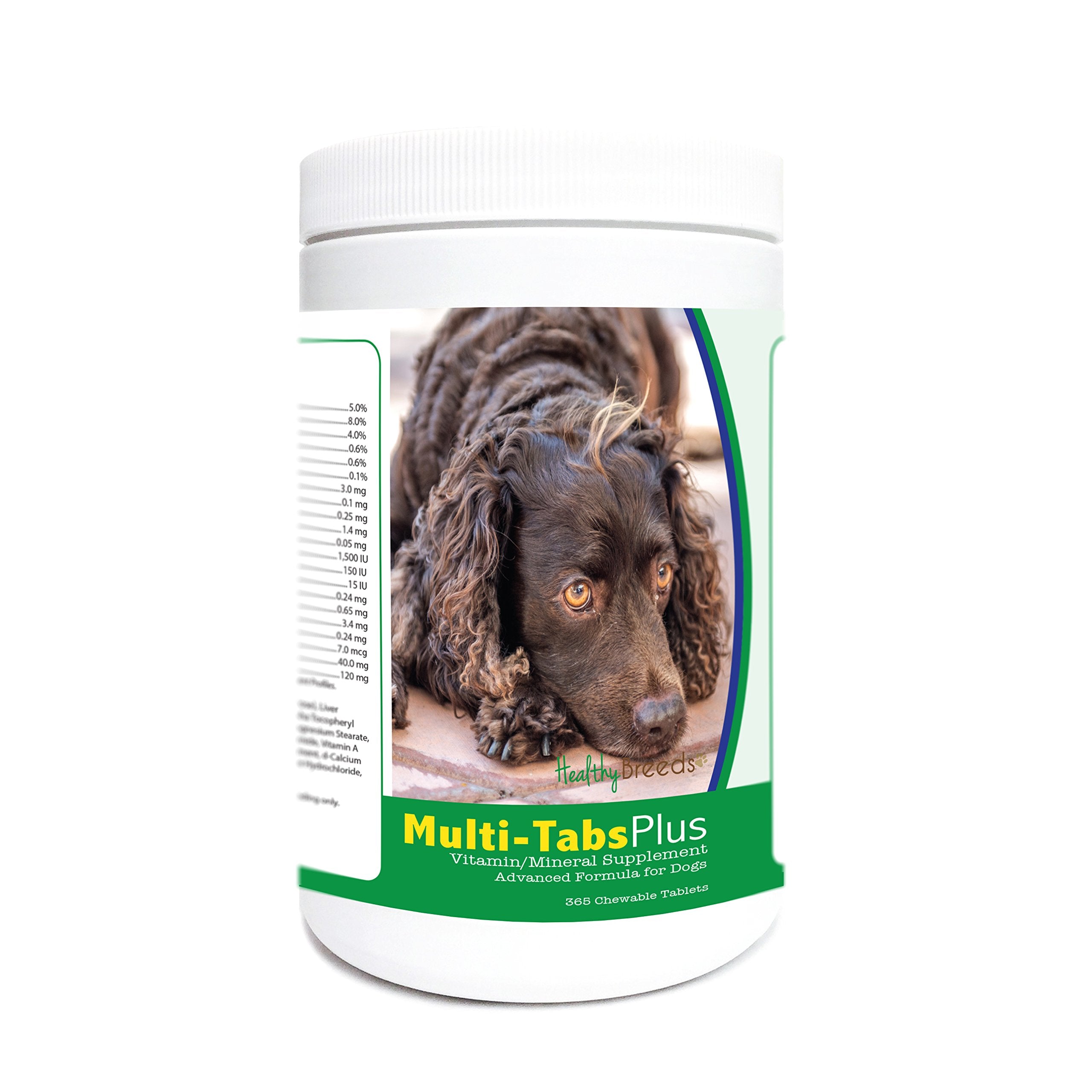 Healthy Breeds American Water Spaniel Multi-Tabs Plus Chewable Tablets 365 Count