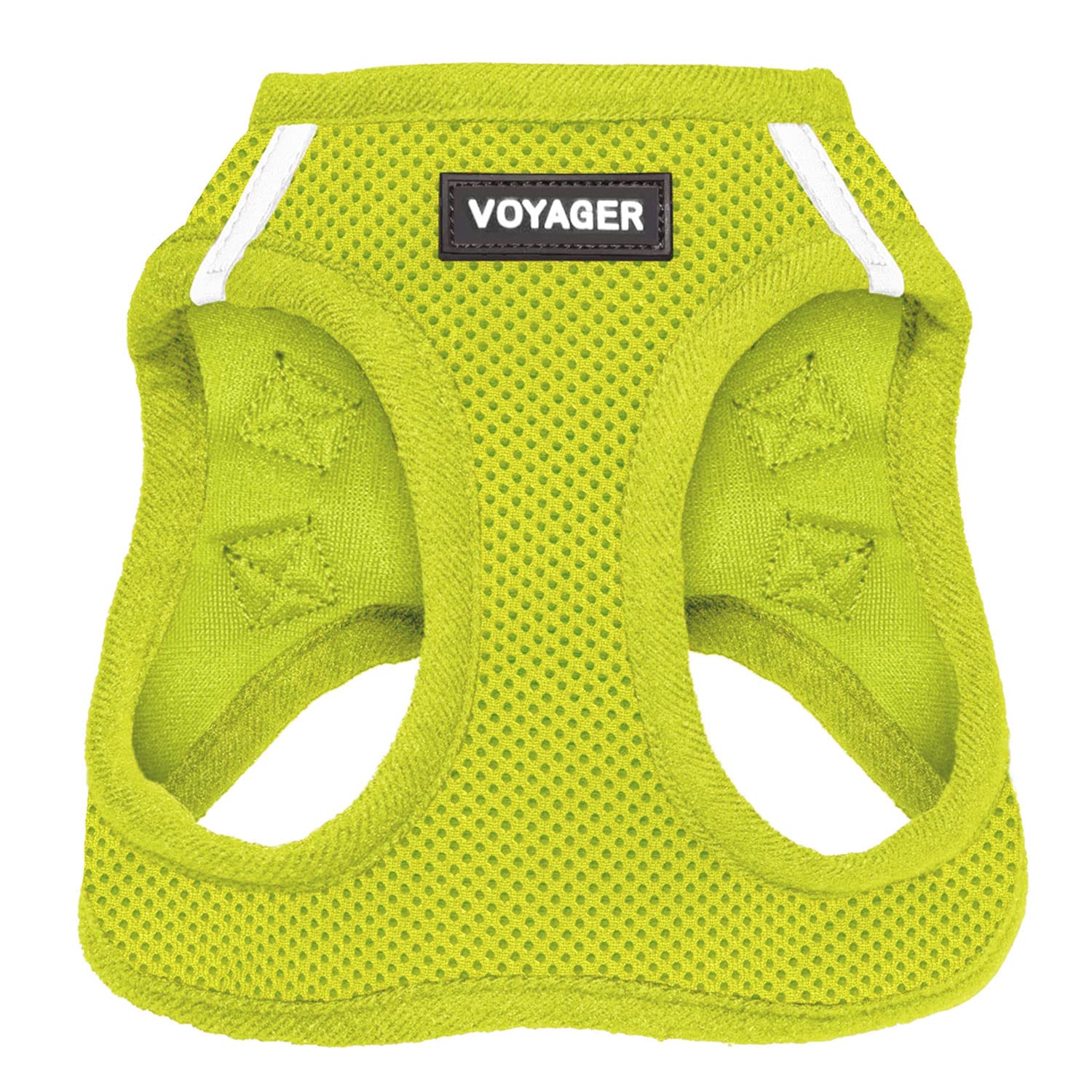 Voyager Step-In Air Dog Harness - All Weather Mesh Step In Vest Harness For Small And Medium Dogs By Best Pet Supplies - Harness (Lime Green), Medium