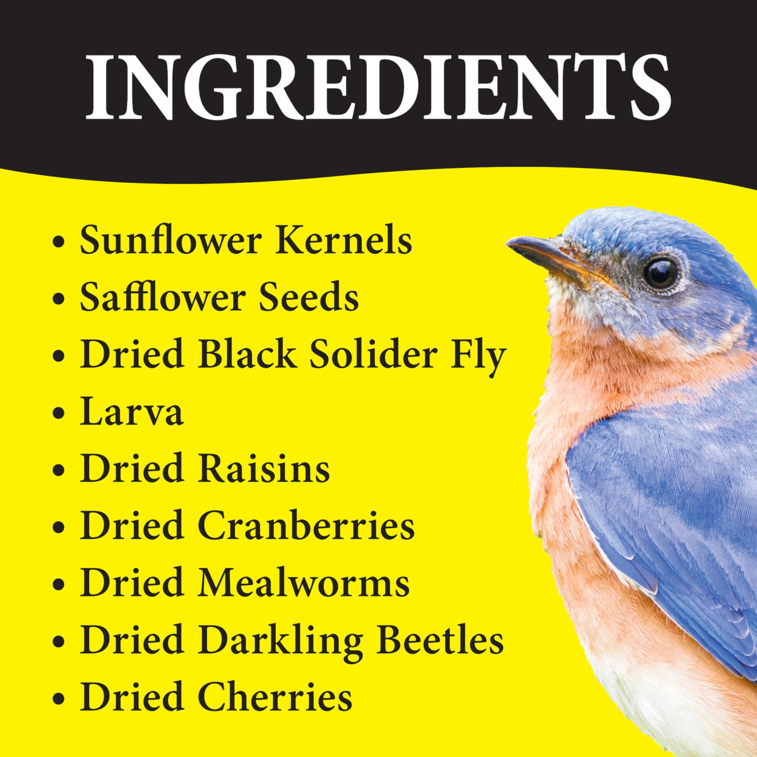 Wild Delight 099127 Bugs N Berries Wild Bird Food, 4.5 lb