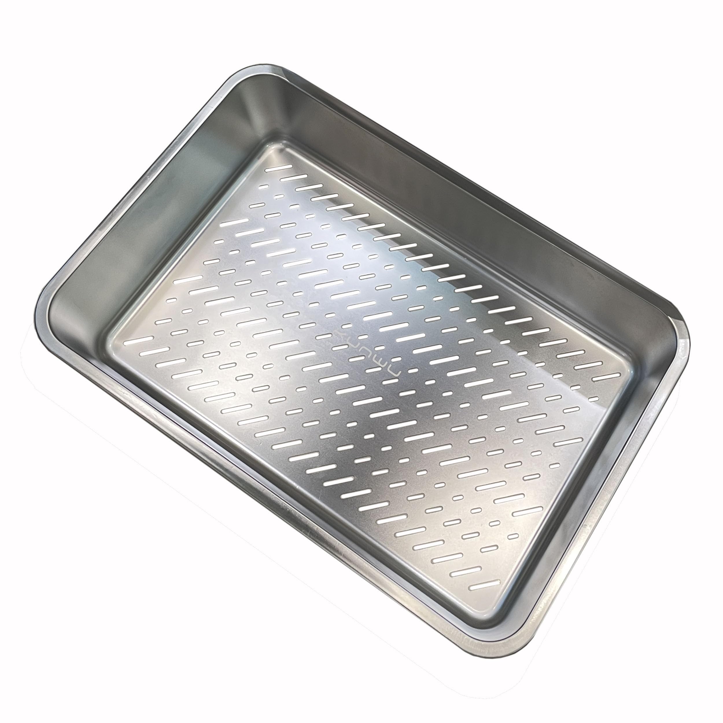 Kunwu Extra Large Stainless Steel Sifting Litter Box Scoop Free Cat Litter Tray, Corrosion Resistant Easy Clean No Odor Three Pa