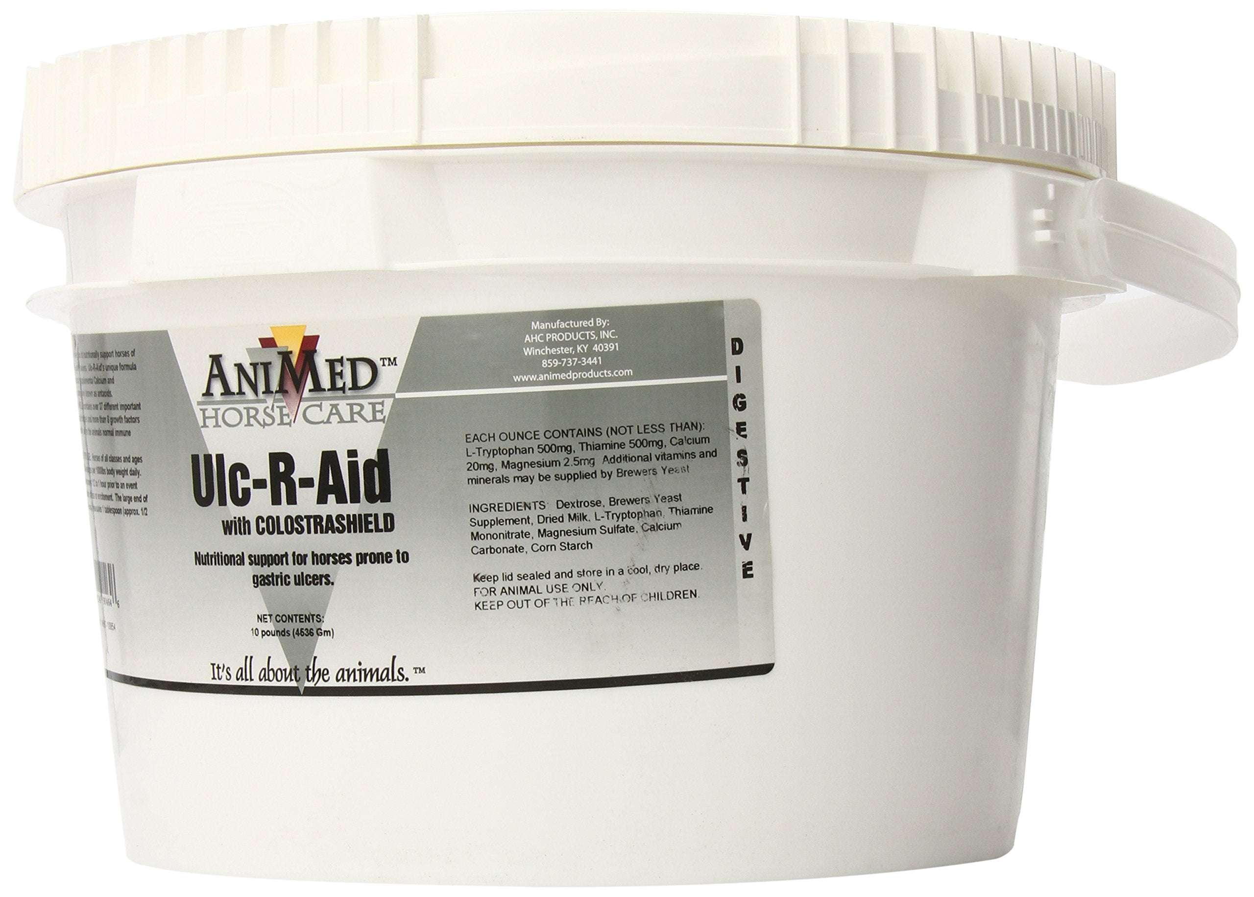 Animed Ulc-R-Aid Nutritional Supplement For Horses, 10-Pound