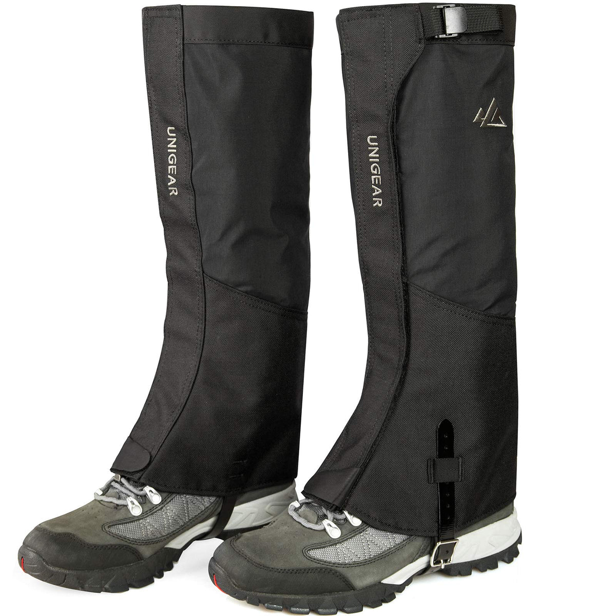 Unigear Snow Leg Gaiters, Waterproof Boot Gaiters For Hiking Walking Climbing Hunting Skiing 1000D Fabric (X-Large)