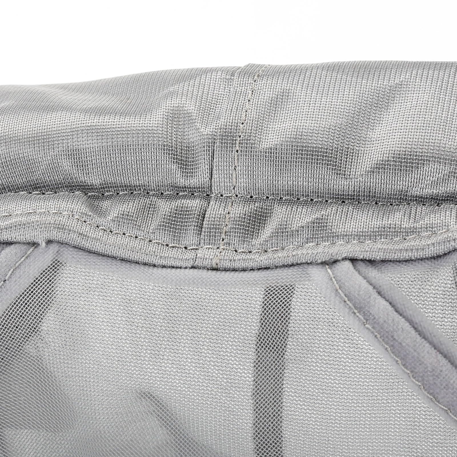 Harrison Howard CareMaster Horse Fly Mask Half Face with Ears Moonlight Silver Small Pony