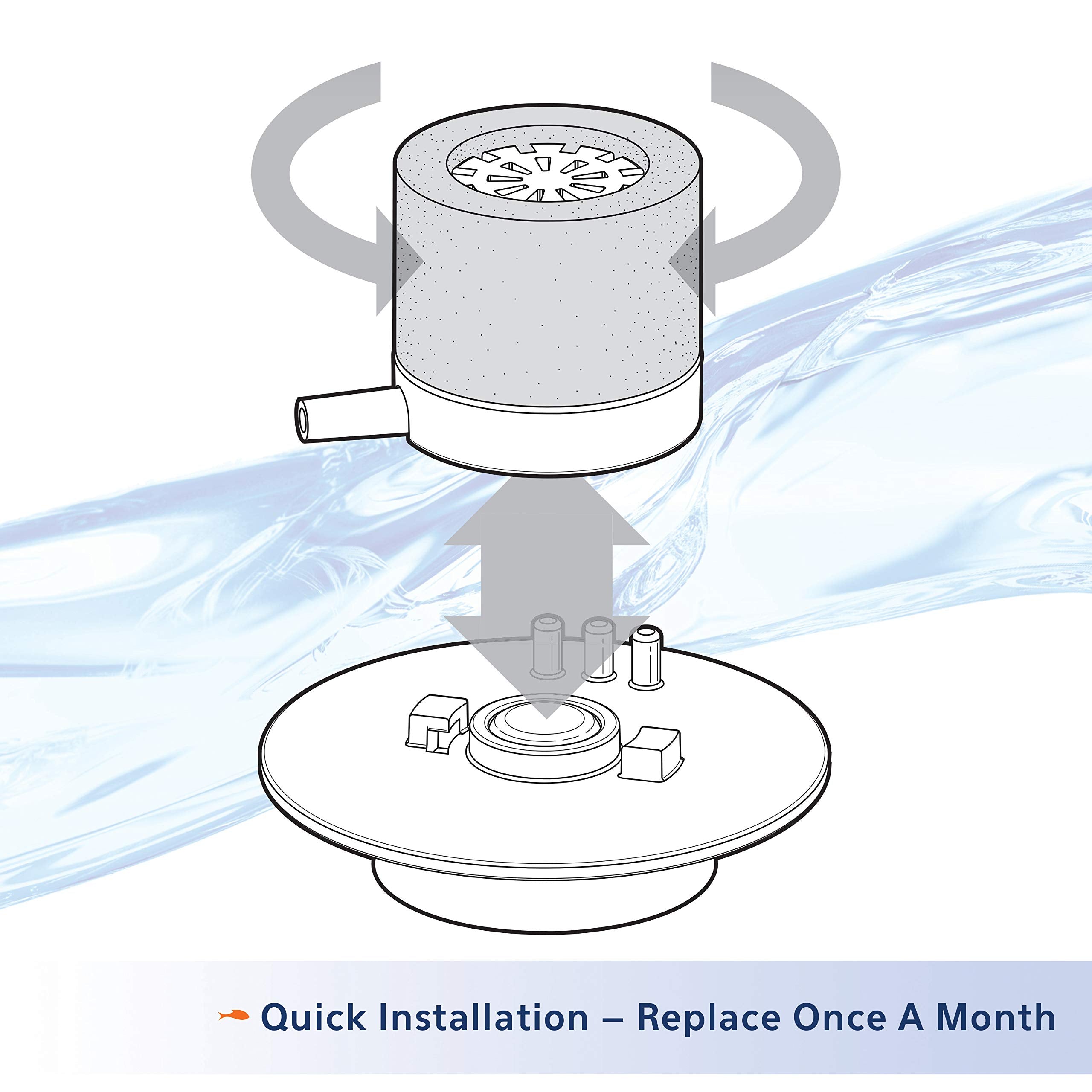 Aqueon Betta Filters Volcano One Size