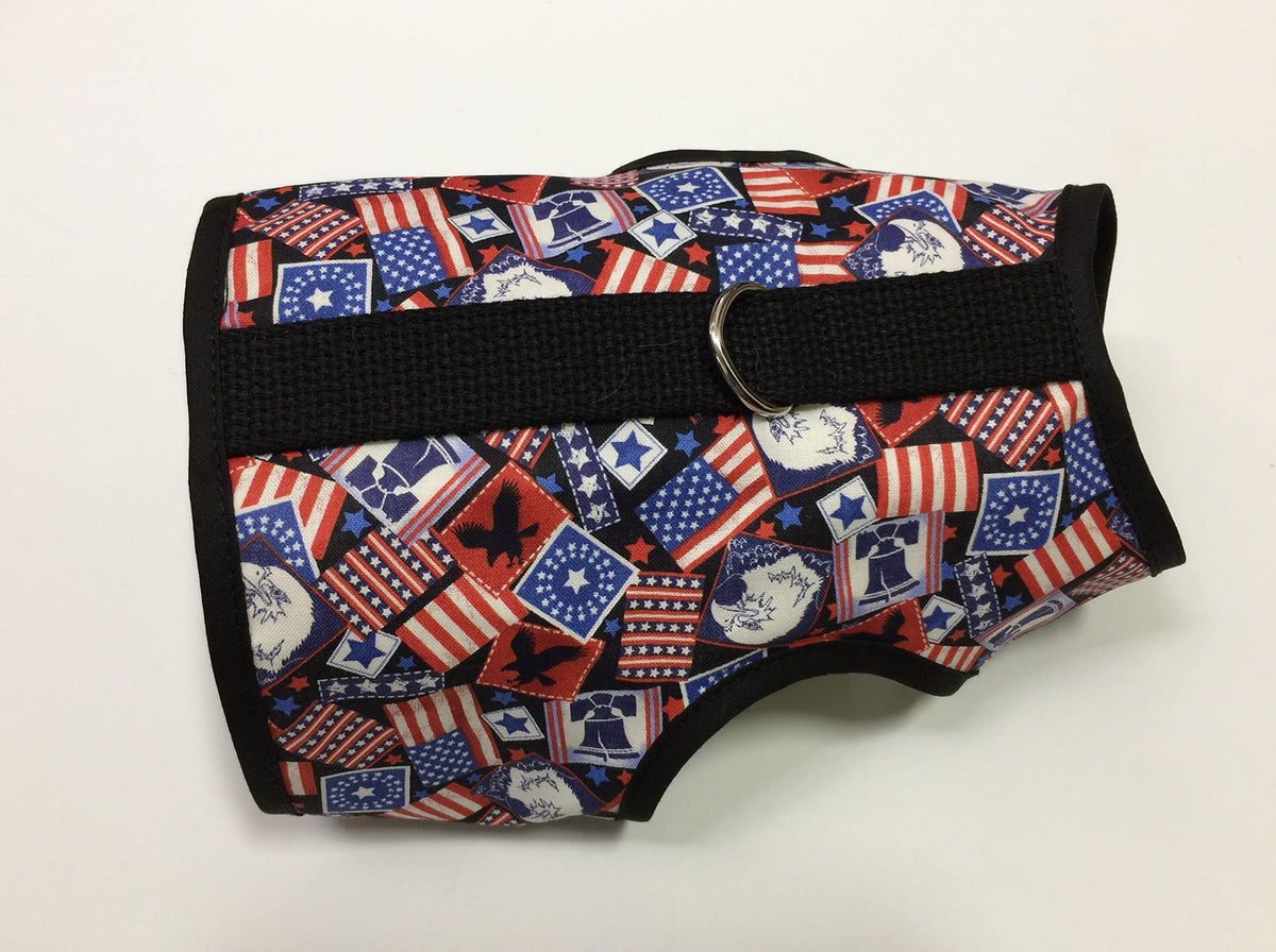 Kitty Holster Cat Harness (Patriot, S/M)