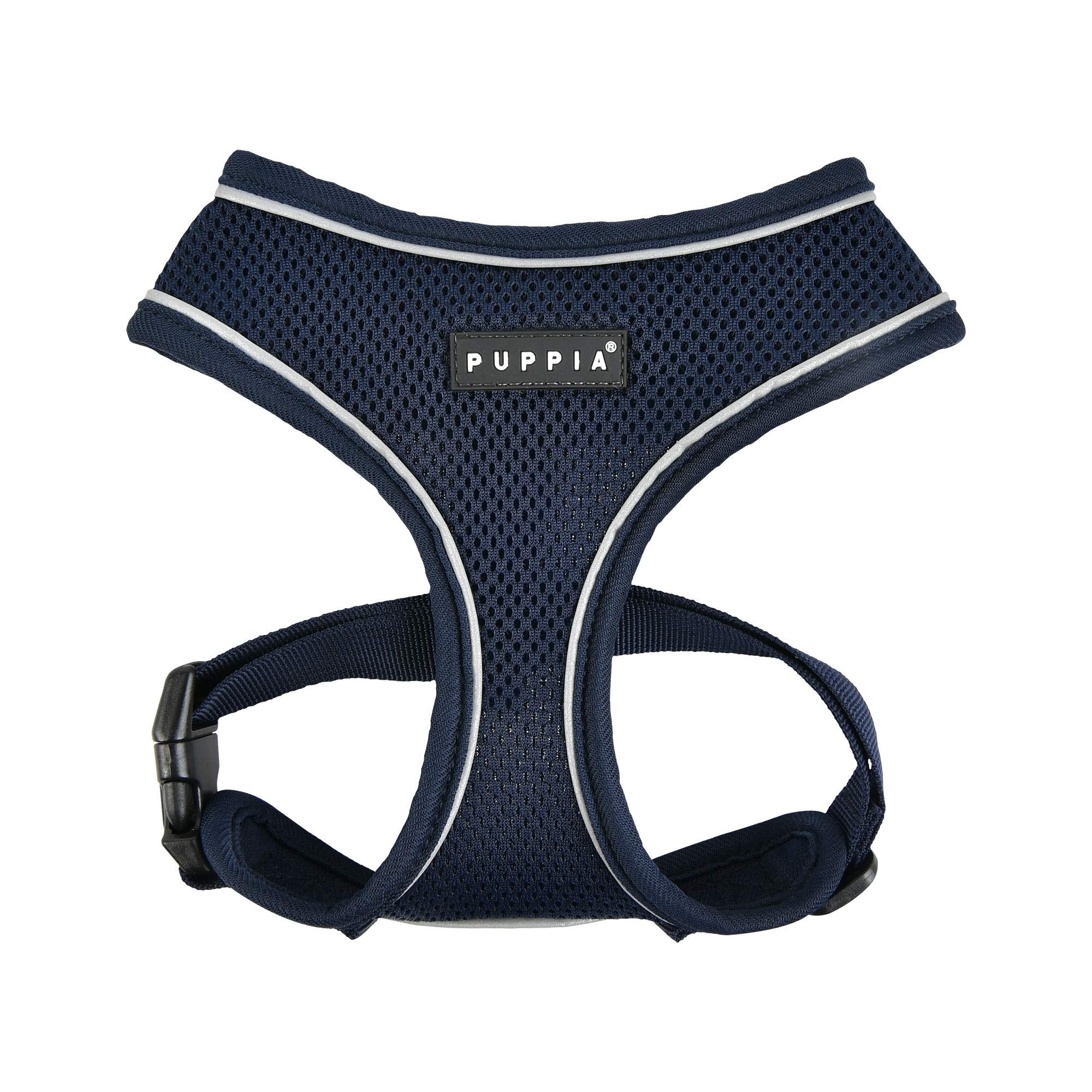 Puppia Soft Harness PRO - Navy - S (PAUA-HA1828-NY-S)