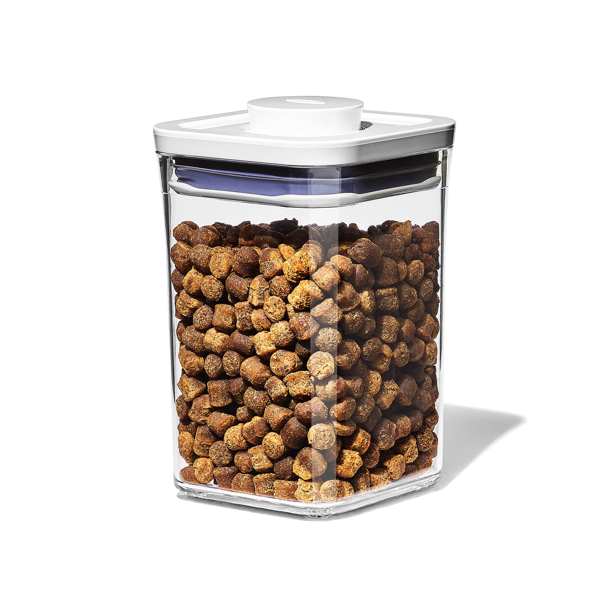 Oxo Good Grips Pet Pop Container - 1.1 Qt/1 L | Ideal For Up To 1Lb Of Treats | Airtight Dog And Cat Food Storage Container | Bpa Free