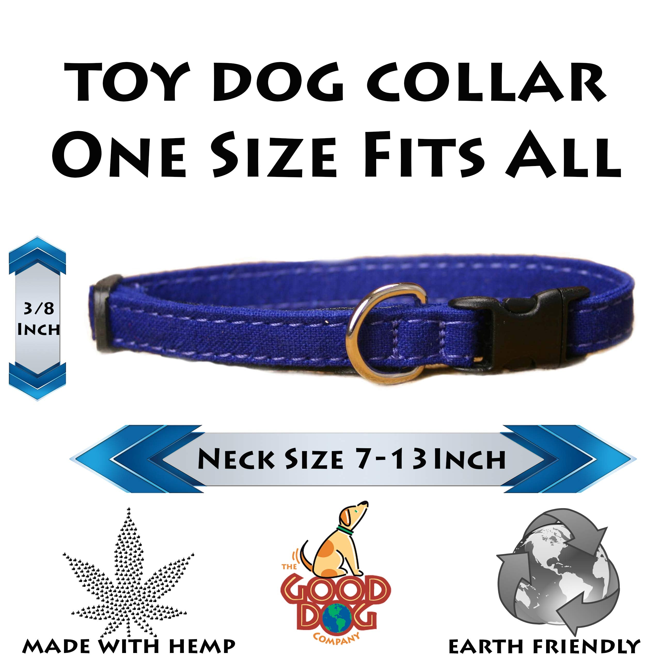Toy Dog Collars (Blue)