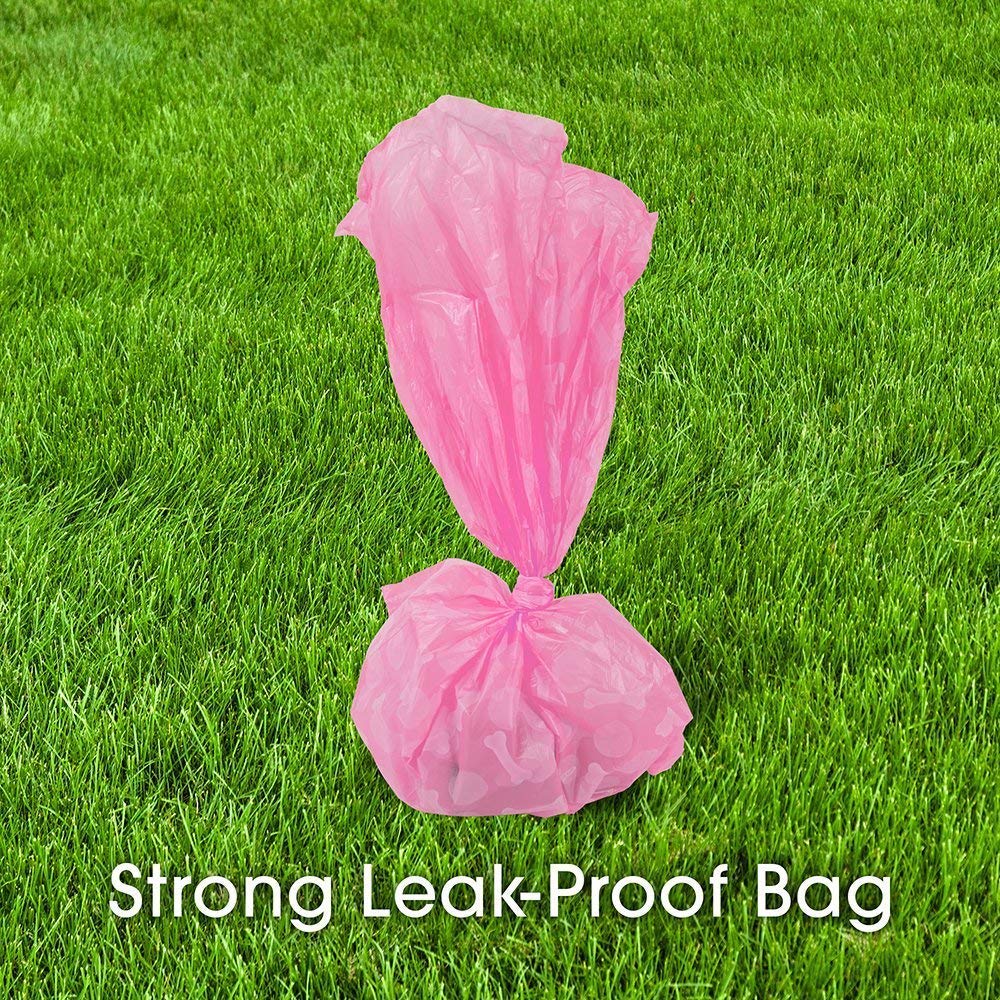 Bags On Board Strong, Leak Proof Dog Poop Pick-Up Bags - Fashion Print (140 Bags)