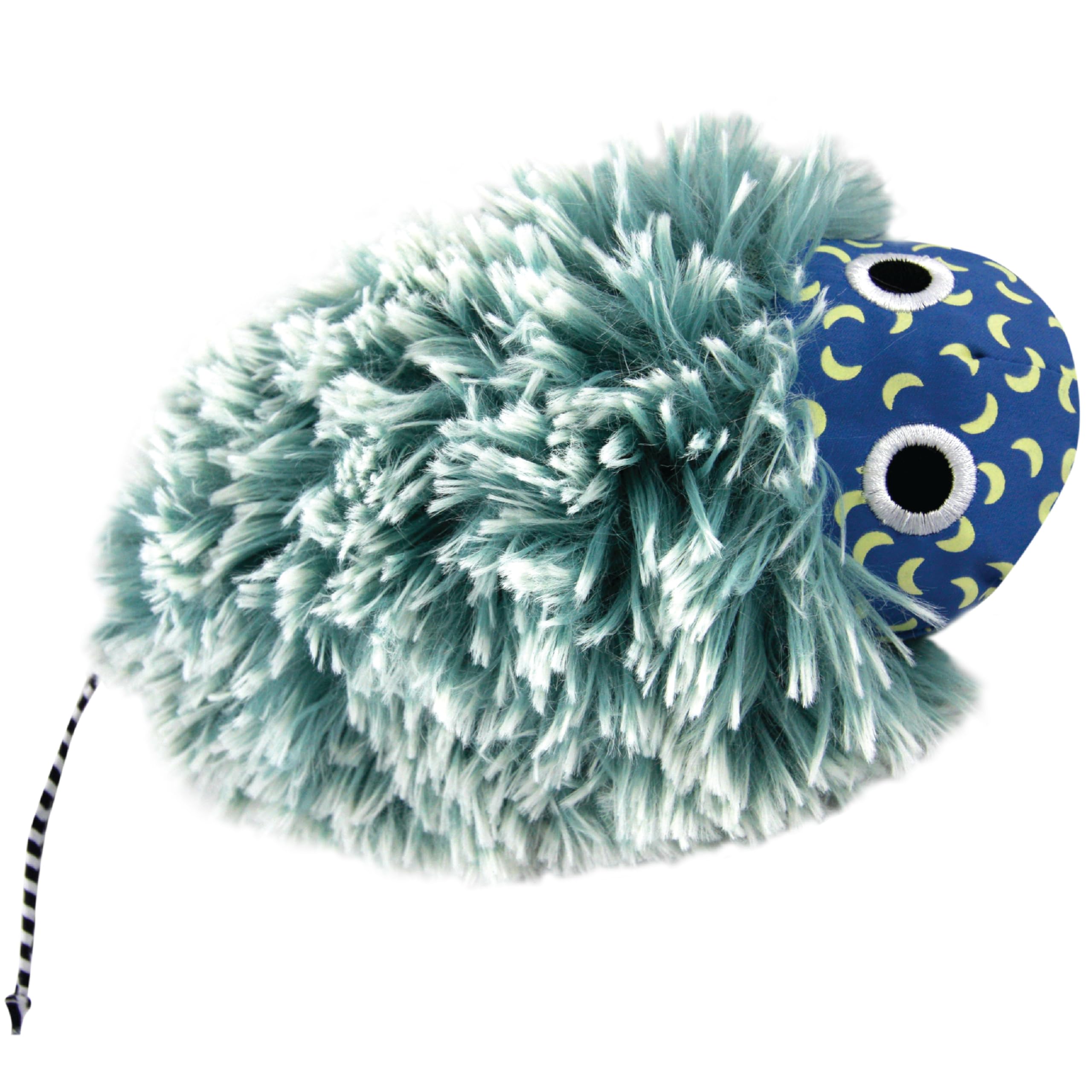 Catstages Nighttime Cuddle Plush Mouse Cat Toy With Catnip, Blue