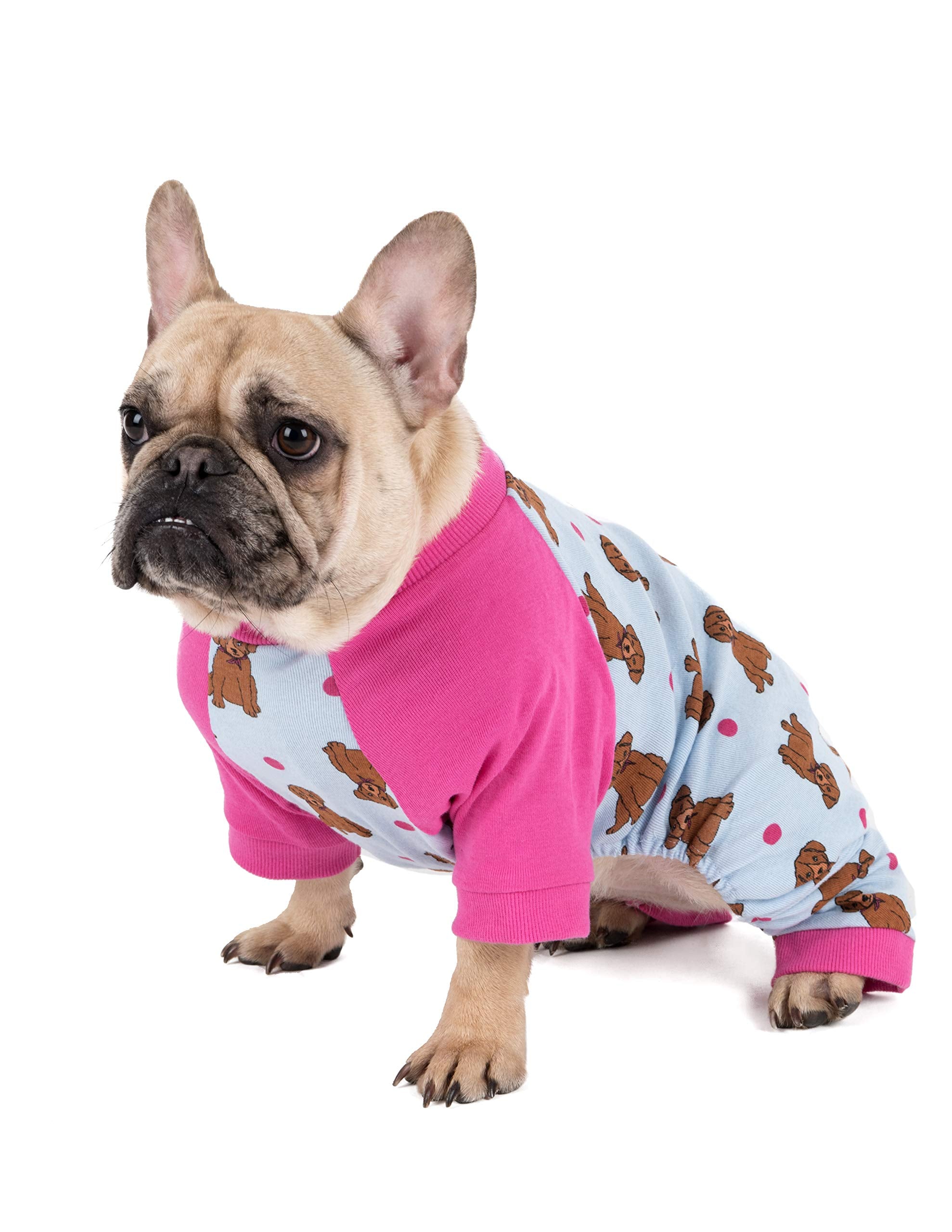 Leveret Matching Dog Pajamas Christmas Pjs 100% Cotton Puppy Size X-Large