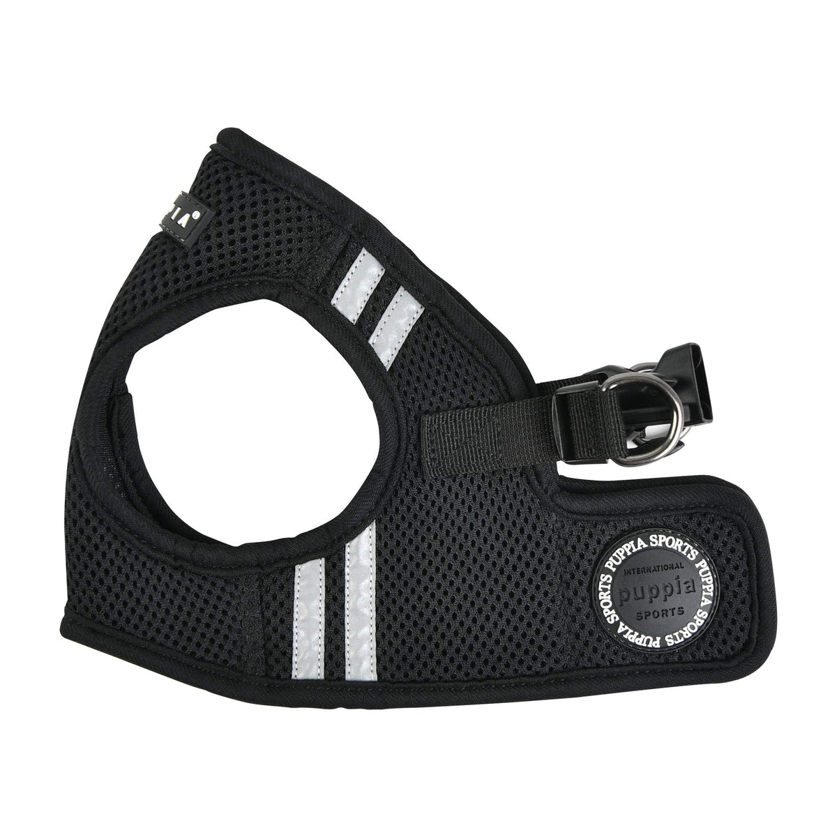 Puppia Soft Vest Harness Pro - Black - M (Paua-Hb1828-Bk-M)