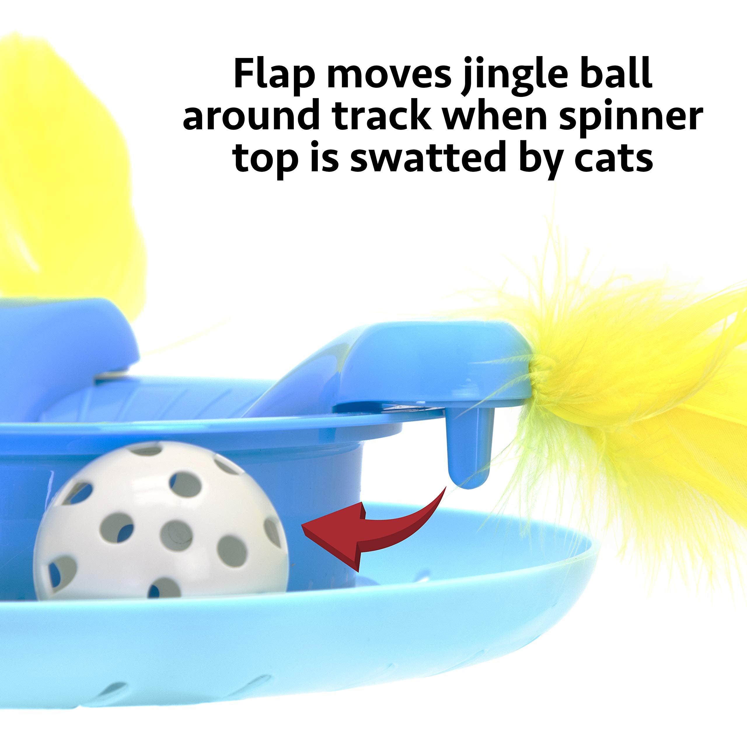 Kitty City Swat Track Cat Toy, 3 Toys In 1 Cat Toy, Deluxe And Basic Cat Toy Box, Ball Track