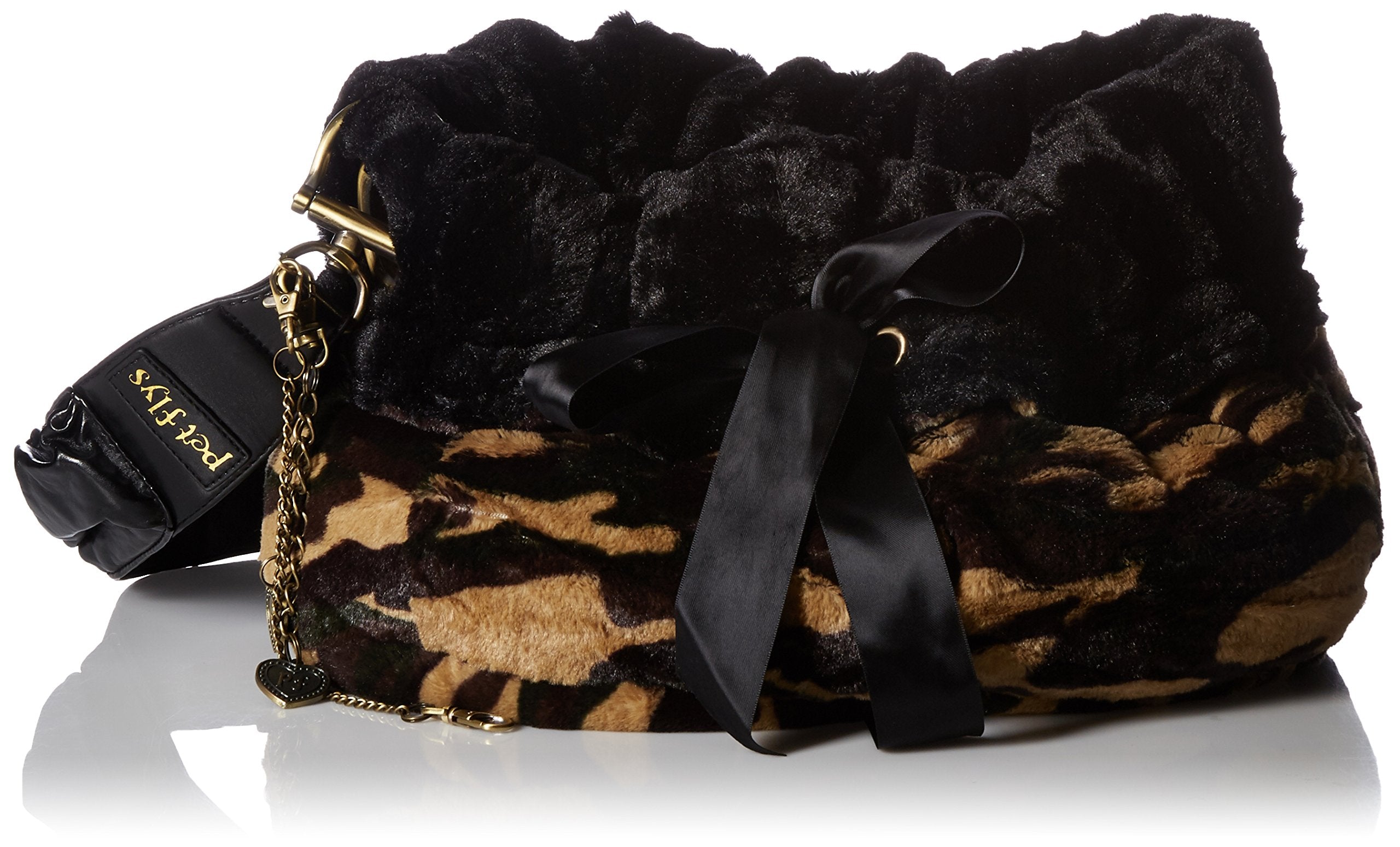 Pet Flys Camo Reversible Snuggle Bugs Pet Bed, Bag and Car Seat in One