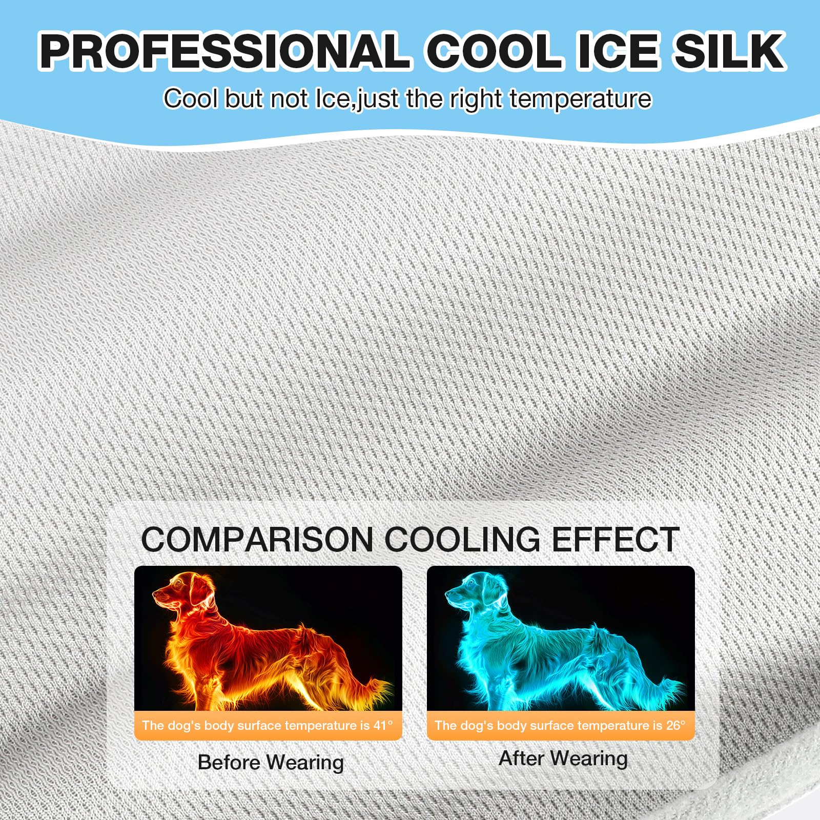 Dog Cooling Vest Harness Uv Protection Pet Cooler Jacket With Adjustable Buckle For Summer Beach And Hiking Lavender Purple-Xl