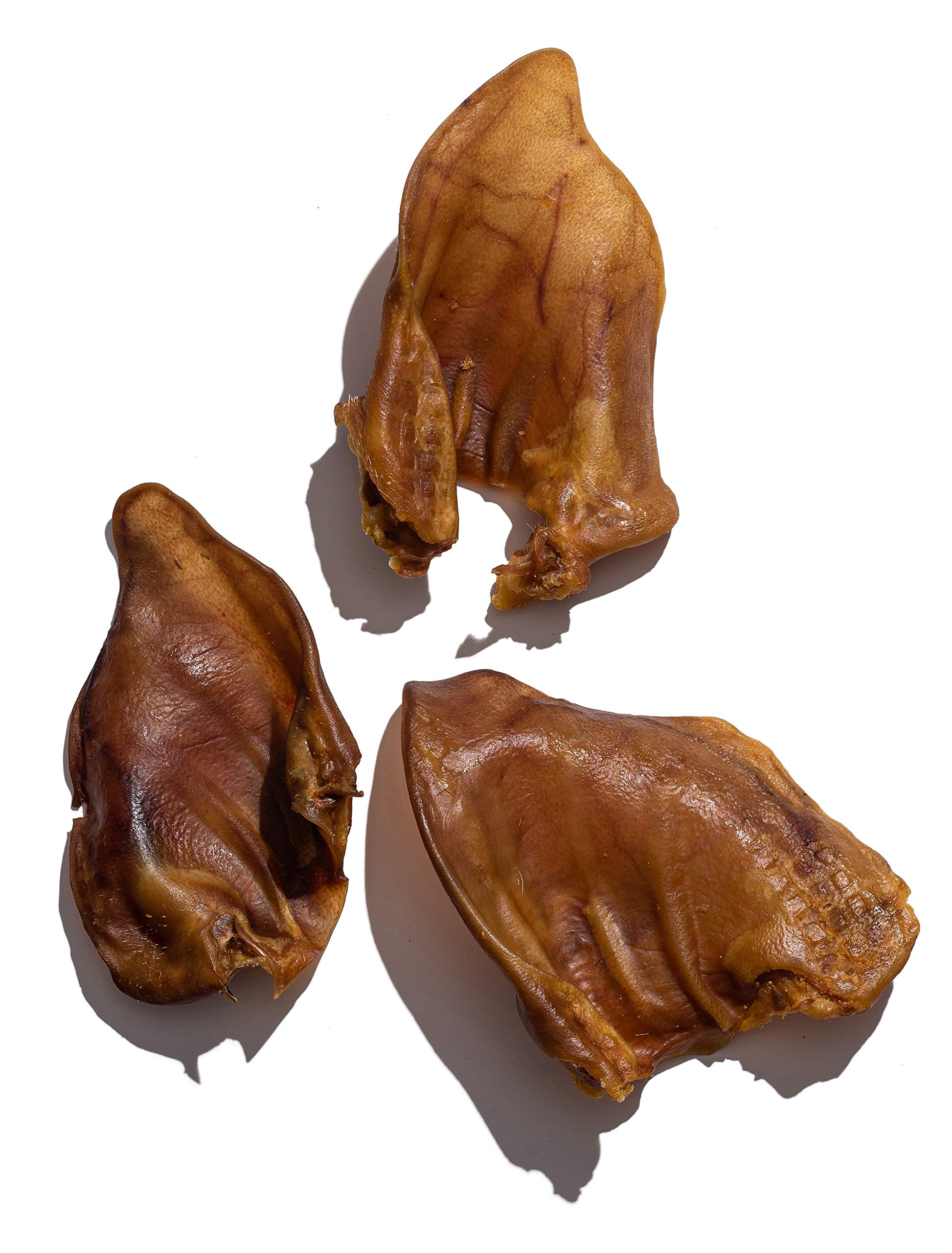 Jack & Pup Pig Ears Slivers (1lb) - Premium Natural Dog Chews, Pork Pig Ears, Healthy Dog Treats, Odor Free, Excellent Rawhide A