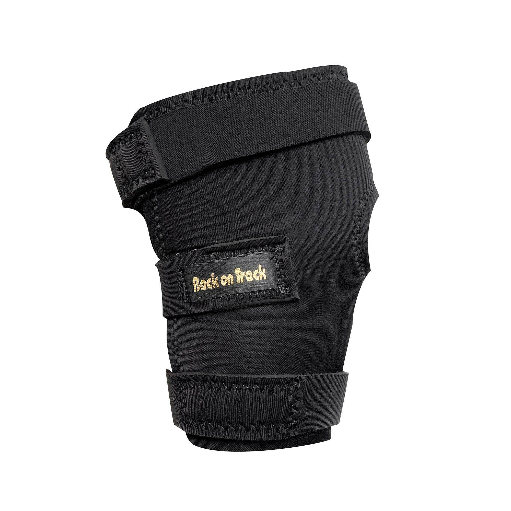 Back On Track Therapeutic Hock Boots (Pr) W/Holes Black - Xl (20270004)