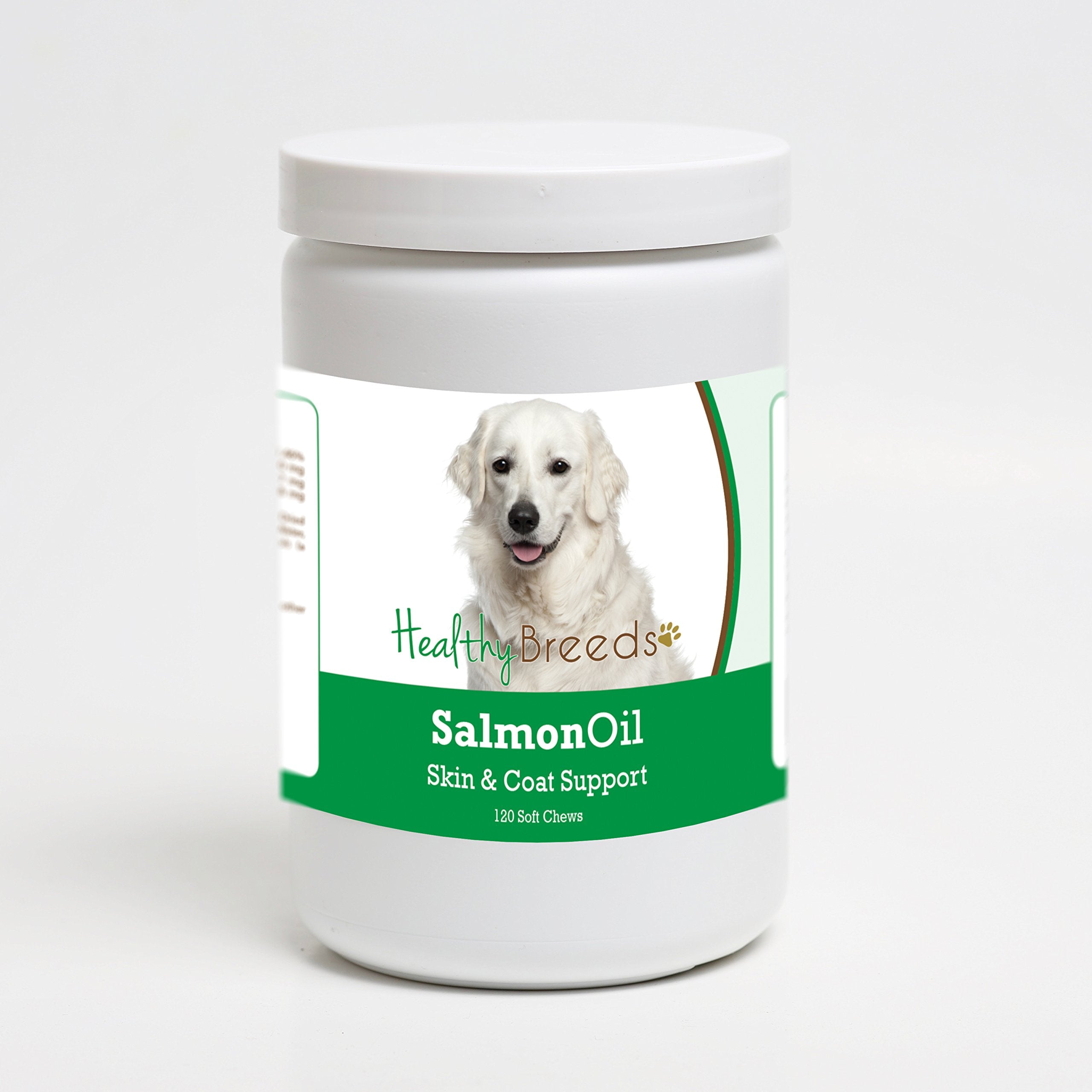 Healthy Breeds Kuvasz Salmon Oil Soft Chews 120 Count