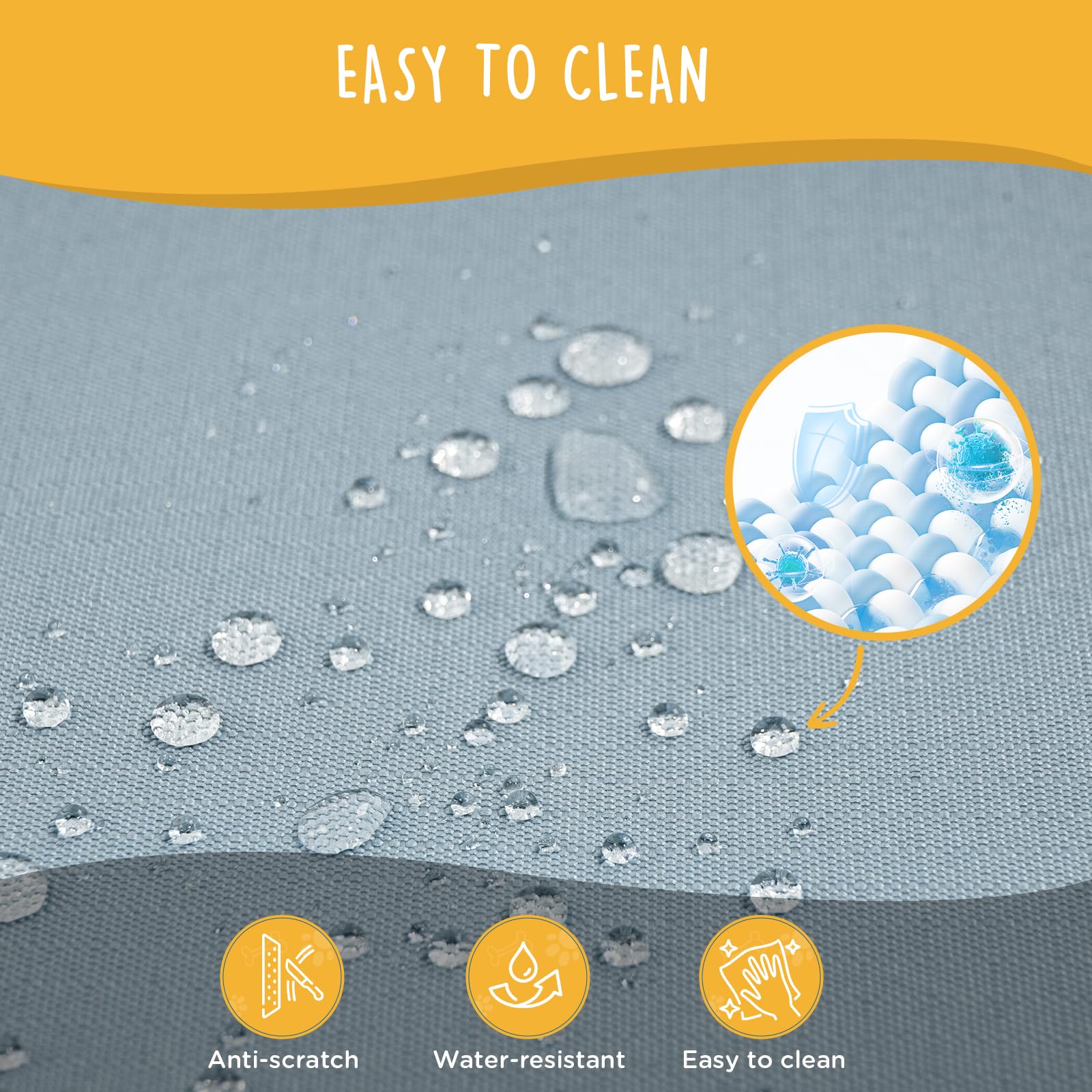 Canine Canyon Daisy Cot, Large Foldable Elevated Dog Bed, Portable Raised Outdoor Folding Dog Cot, Cooling, Chew Proof, Waterpro