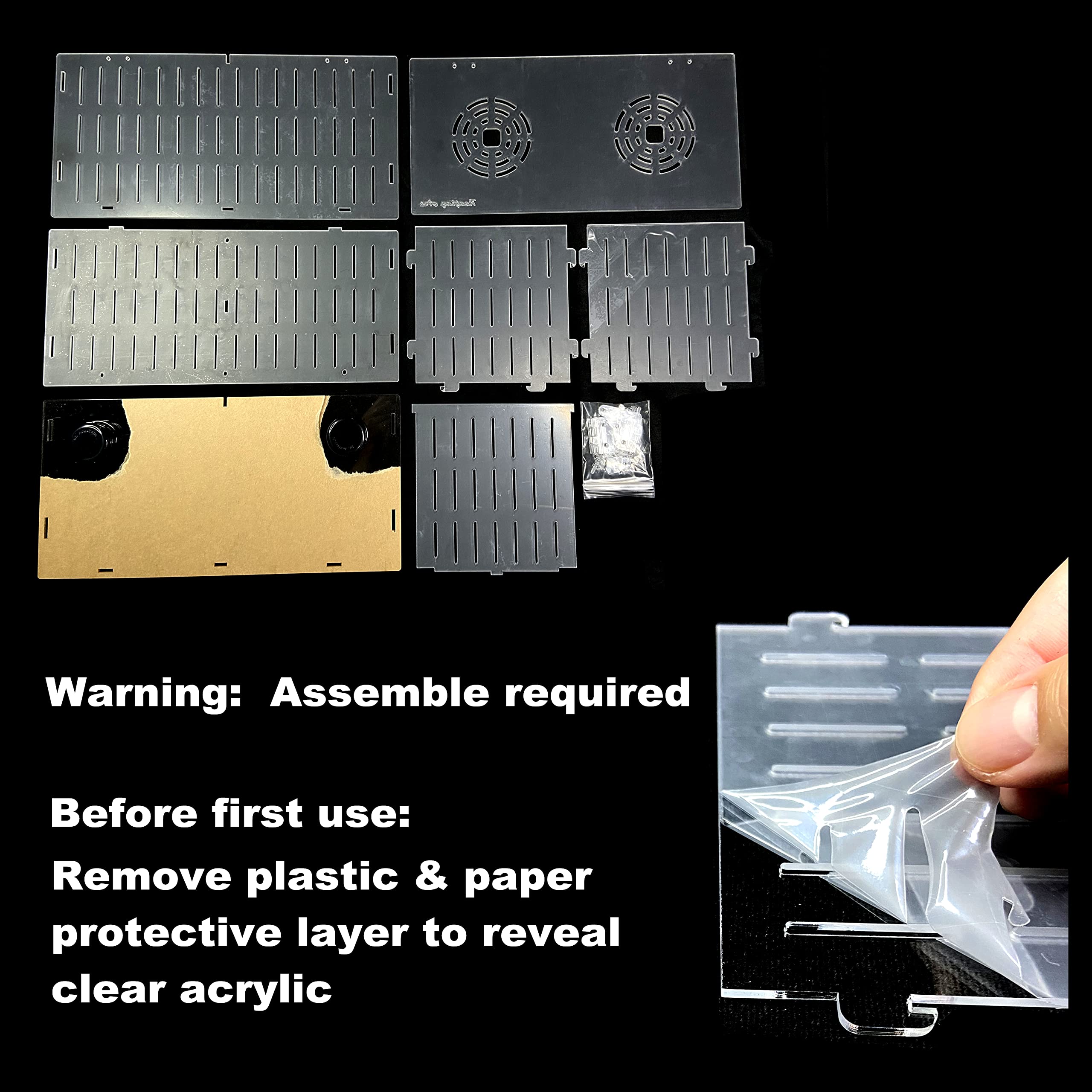 Reefing Art Magnetic Acclimation Breeder Box 4.5'' / 8'' /12'' For Fish Anemone Coral Strong N52 Magnets For 1/2'' Glass (8''X4'