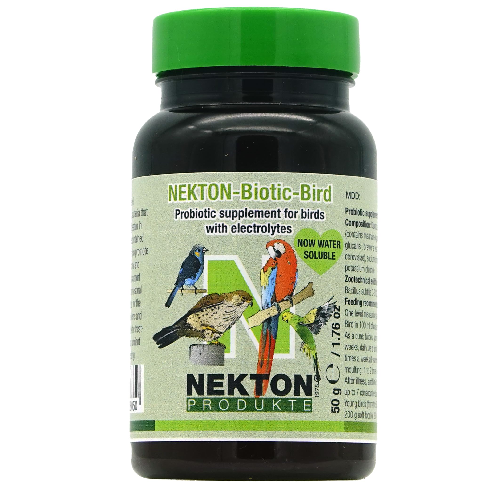 NektonBioticBird Probiotic for Birds 50g, (1.76oz)