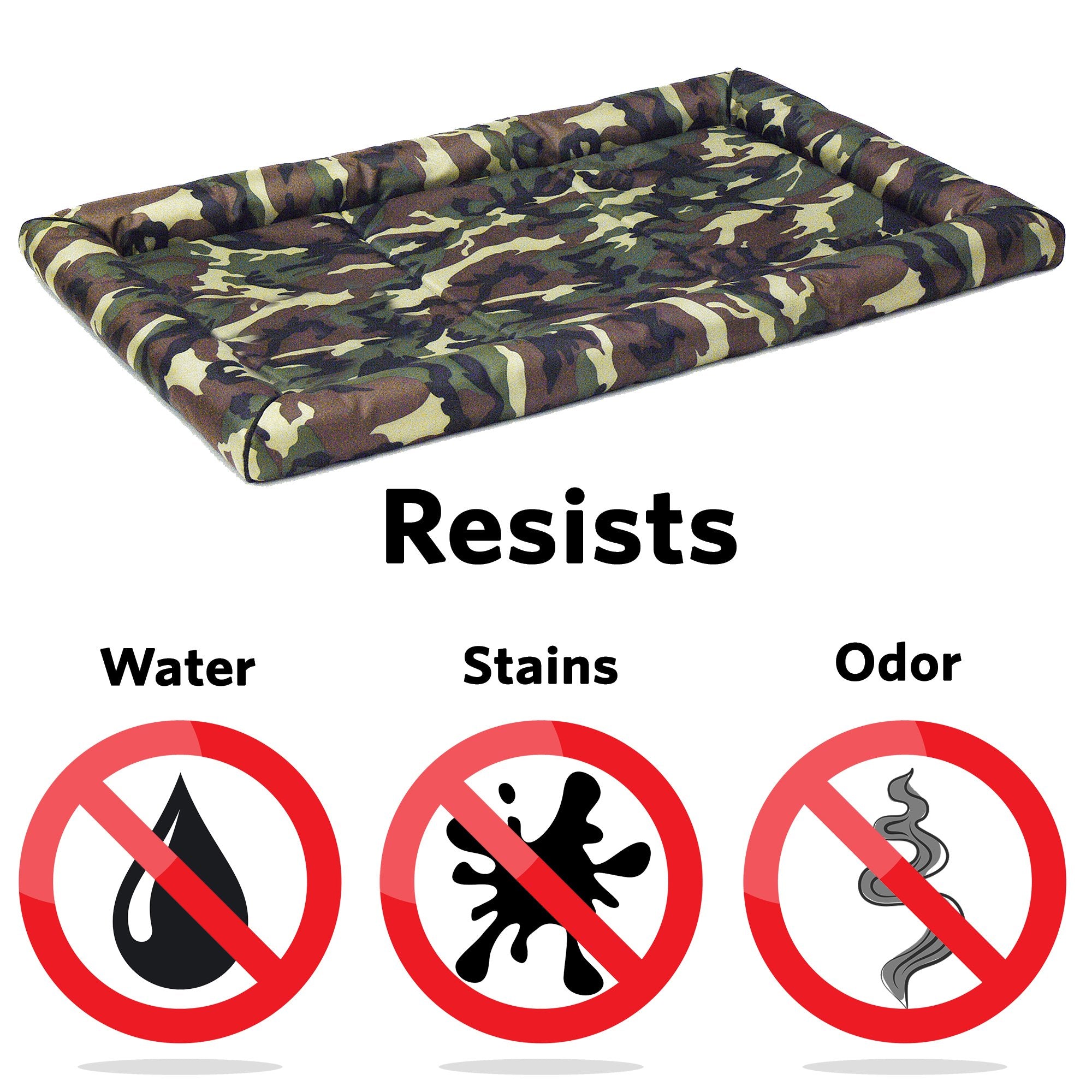 Midwest Homes For Pets Maxx Dog Bed For Metal Dog Crates, 24-Inch, Camouflage