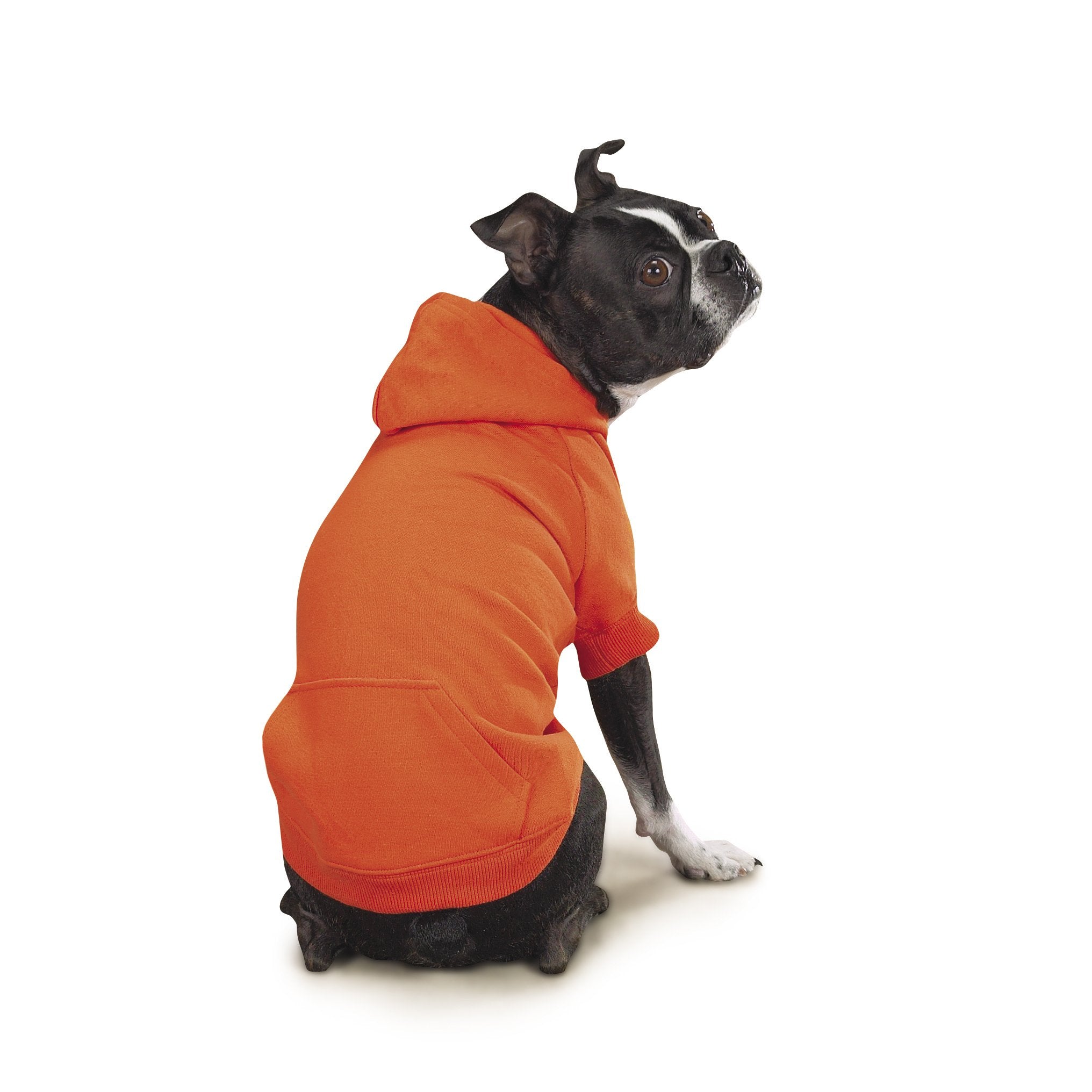 Zack & Zoey Basic Hoodie For Dogs, 30' Xx-Large, Vibrant Orange