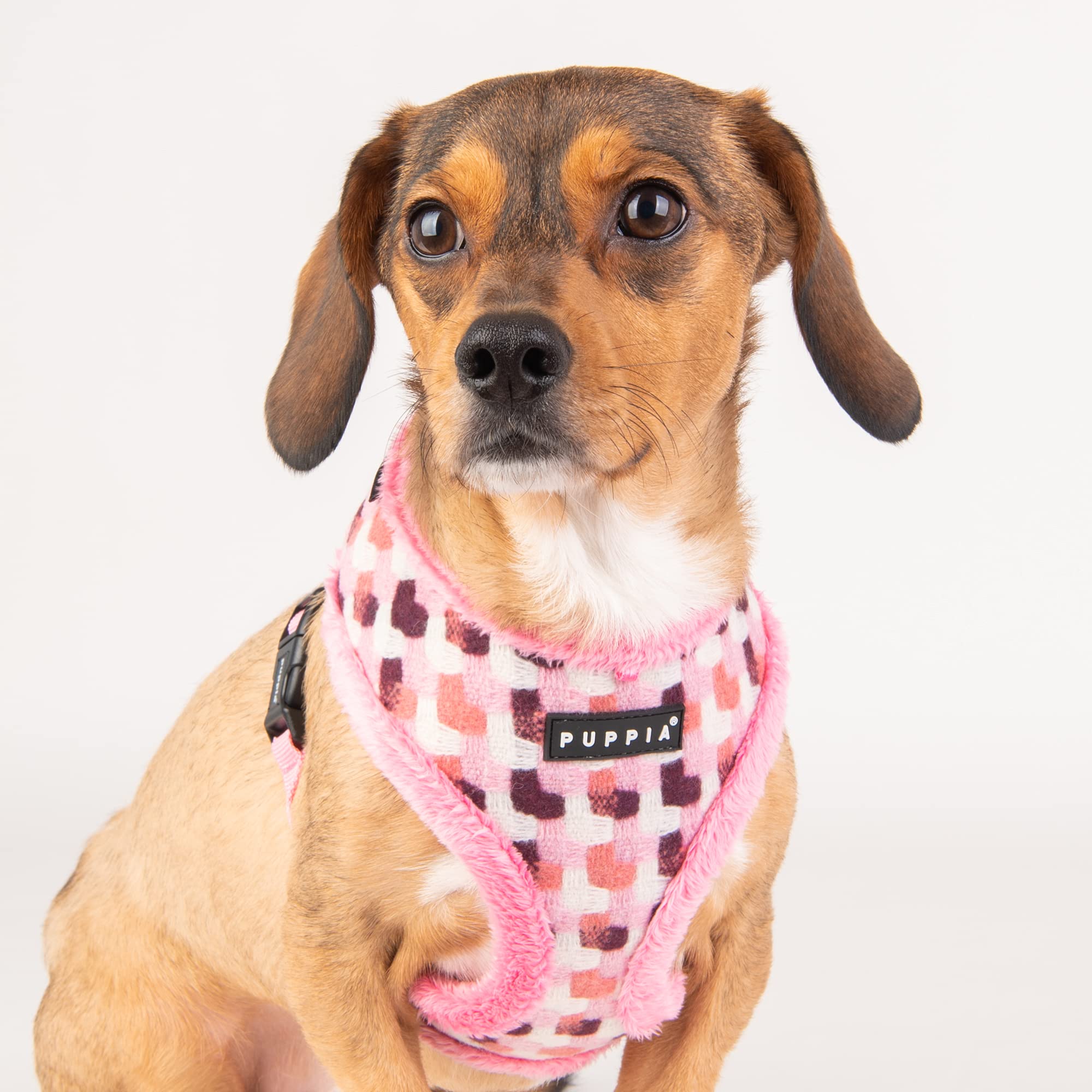 Puppia Arden Harness A - Pink - M