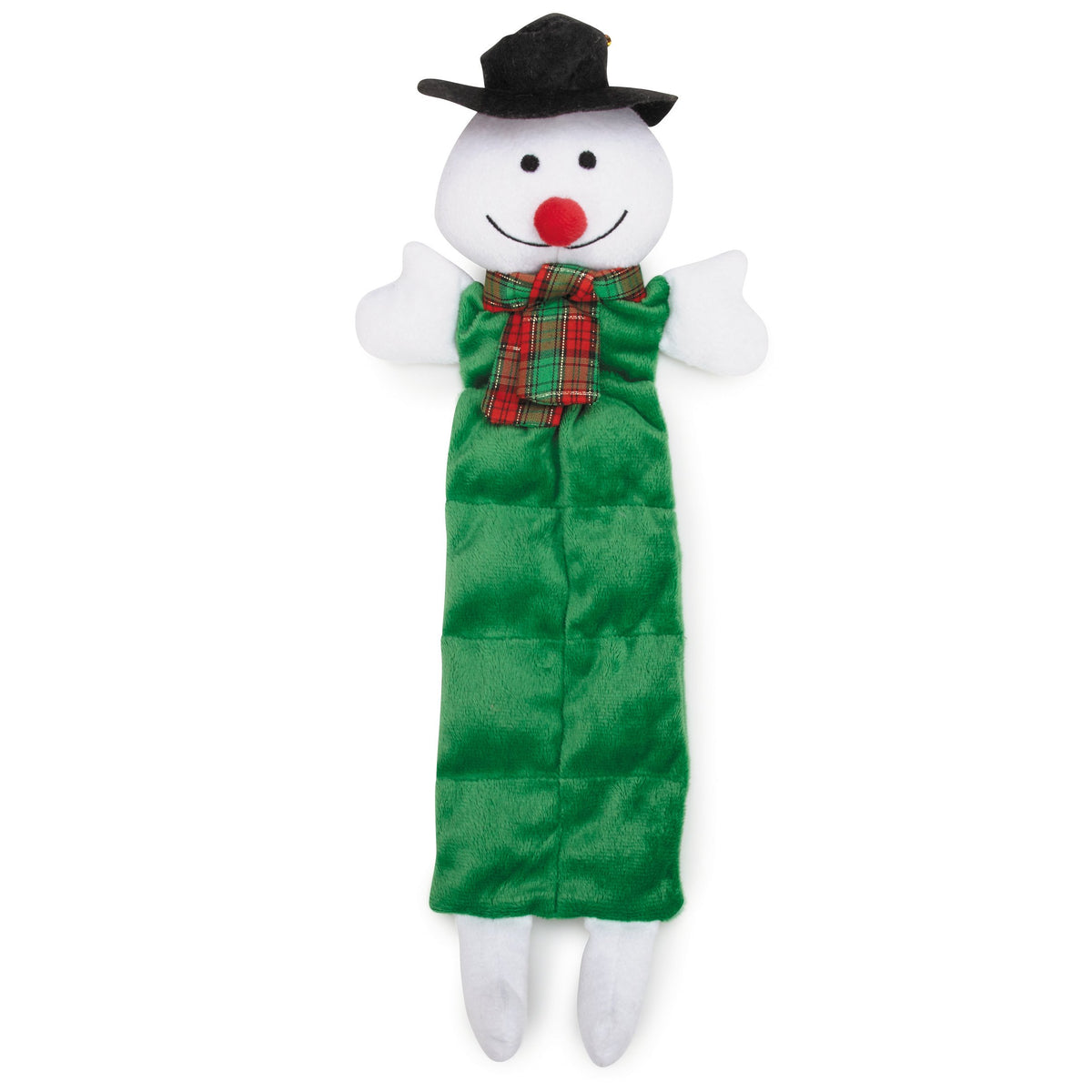 Grriggles Holiday Squeaktacular Snowman Toy