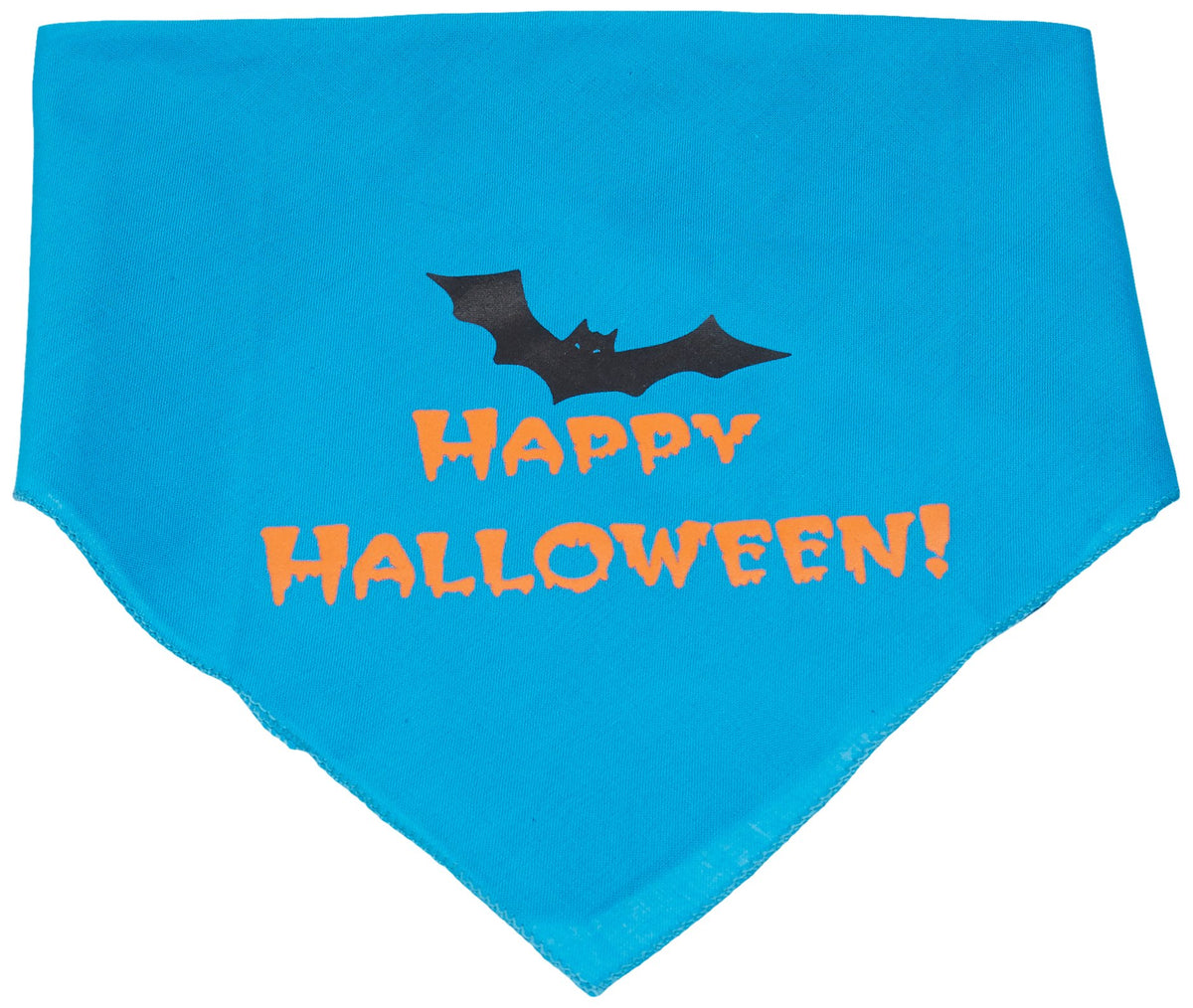 Mirage Pet Products Happy Halloween Screen Print Bandana for Pets, Small, Turquoise