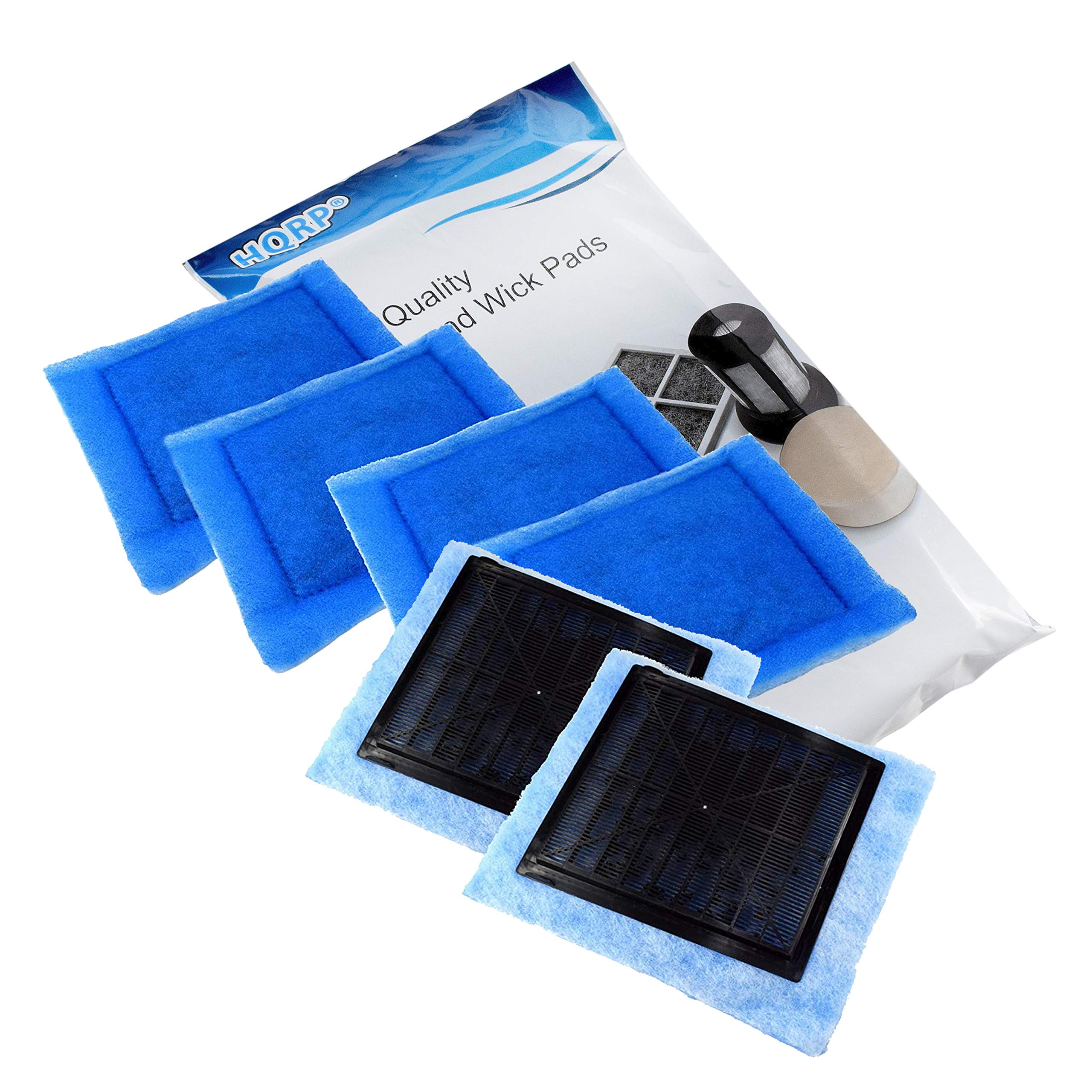 Hqrp 6-Pack Aquarium Filter Compatible With Aqua-Tech For Ez-Change # 3 Filter Cartridge Fits Aqua-Tech 20-40 And 30-60 Power Fi