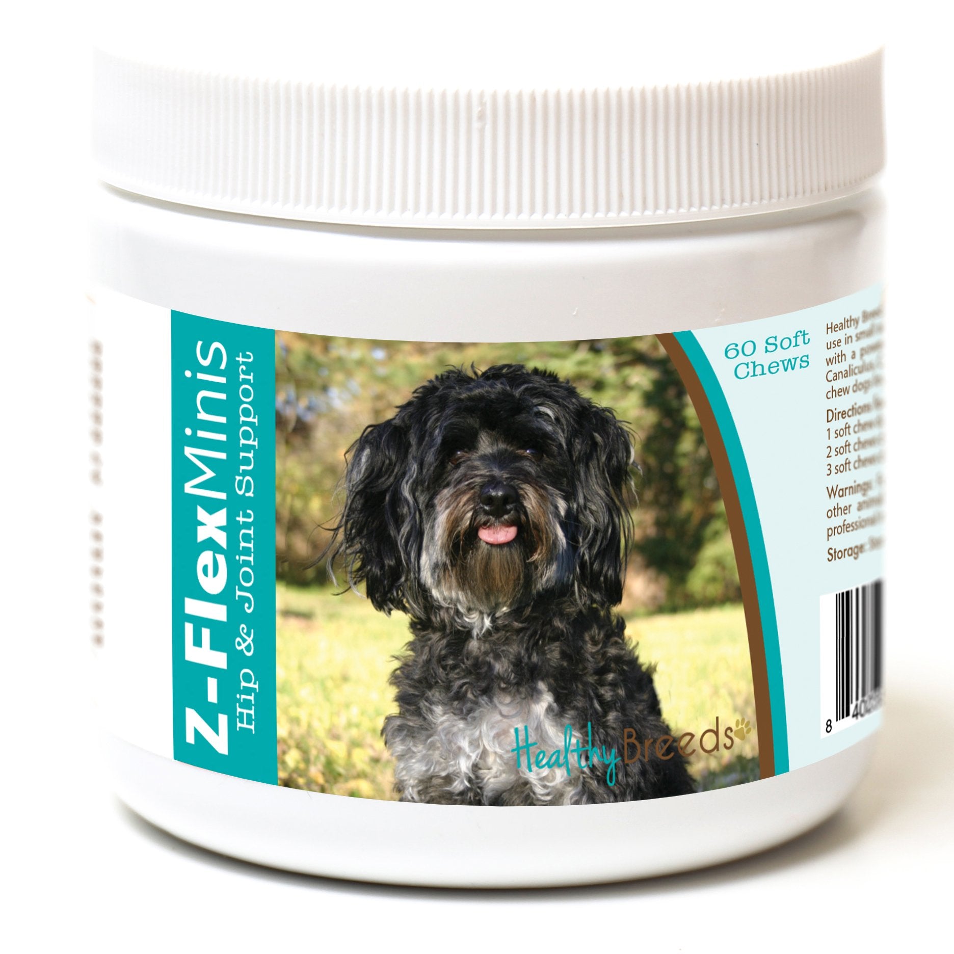 Healthy Breeds Maltipoo Z-Flex Minis Hip and Joint Support Soft Chews 60 Count