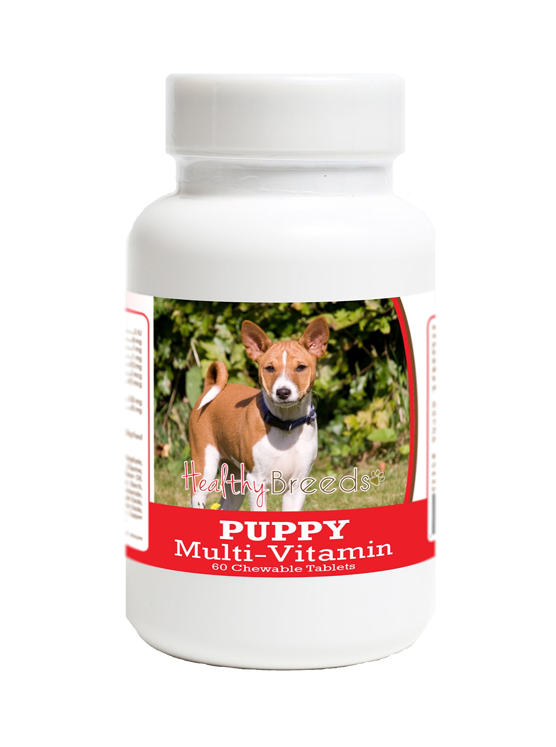 Healthy Breeds Basenji Puppy Dog Multivitamin Tablet 60 Count