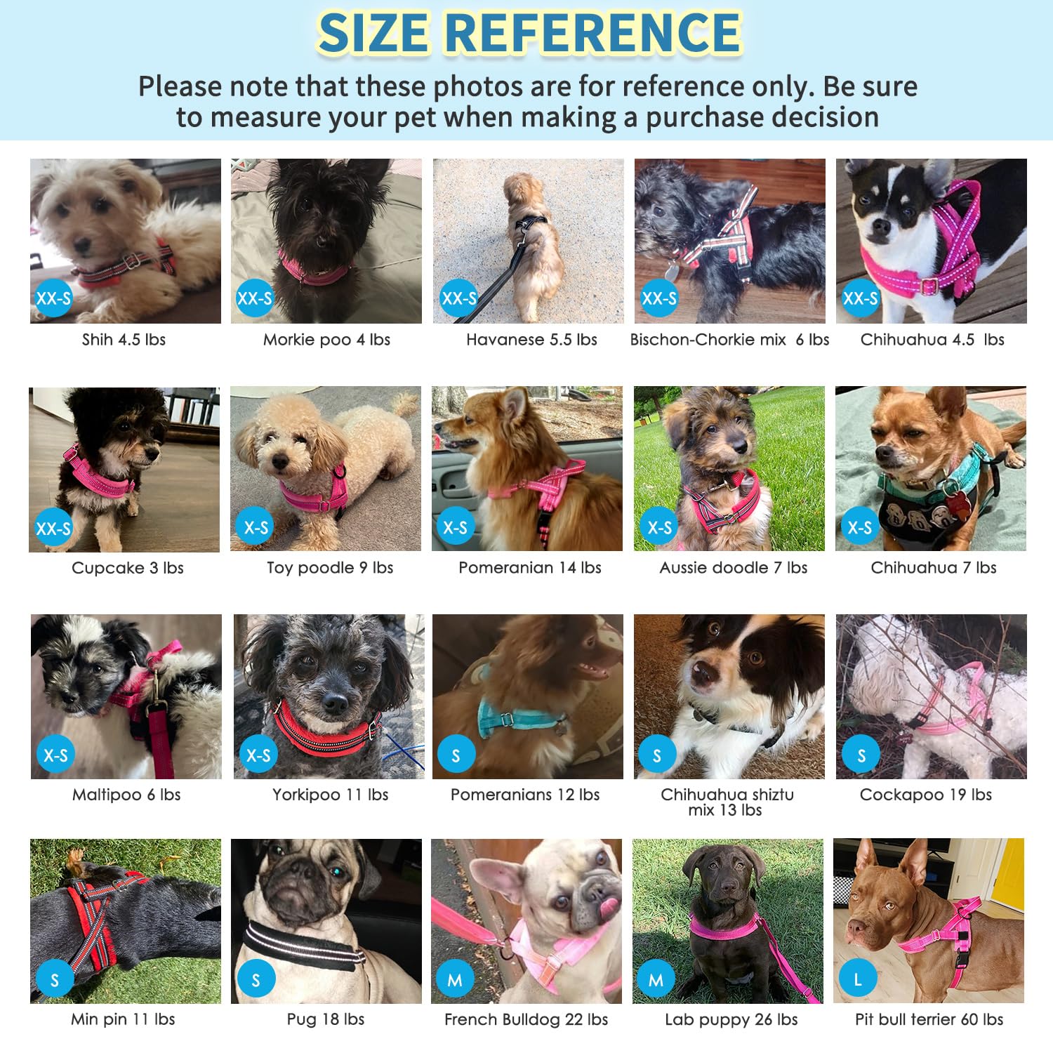 Slowton No Pull Small Dog Harness And Leash Set, Puppy Soft Vest Harness Neck & Chest Adjustable, Reflective Lightweight Harness & Anti-Twist Pet Lead Combo For Small Medium Dogs (Red, Xs)