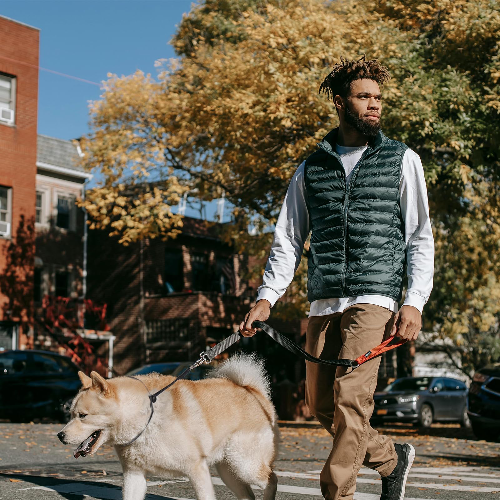 Prong Collar For Dogstraining Collars 22'' 42Mm 1000Lb Thin Martingale Collars With 2 Adjustable Stoppers Reflective No Pull Dog