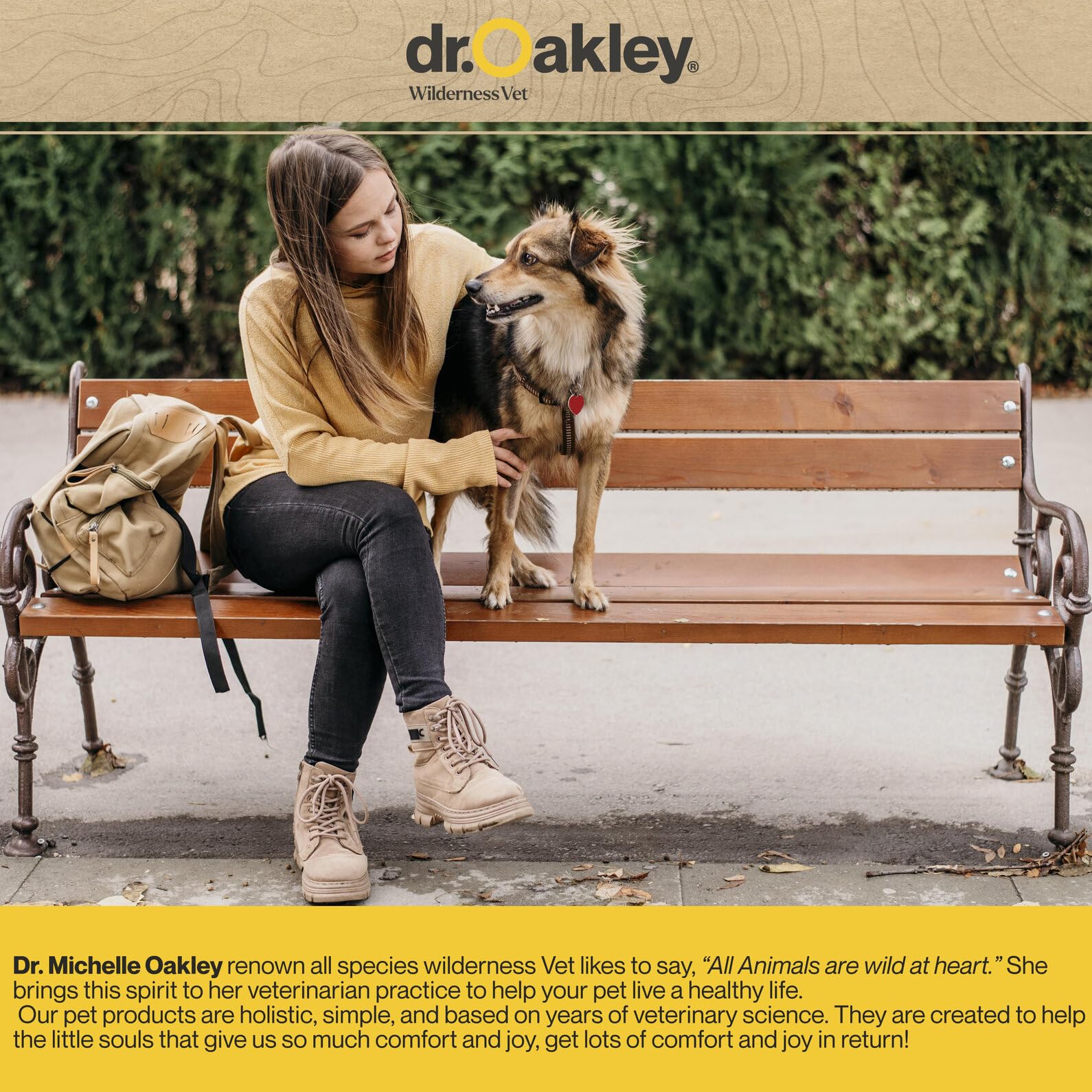 Dr. Oakley Total Dental Care Kit for Dogs: Peanut Butter Flavor - Toothpaste, Brushes, and Case, Natural