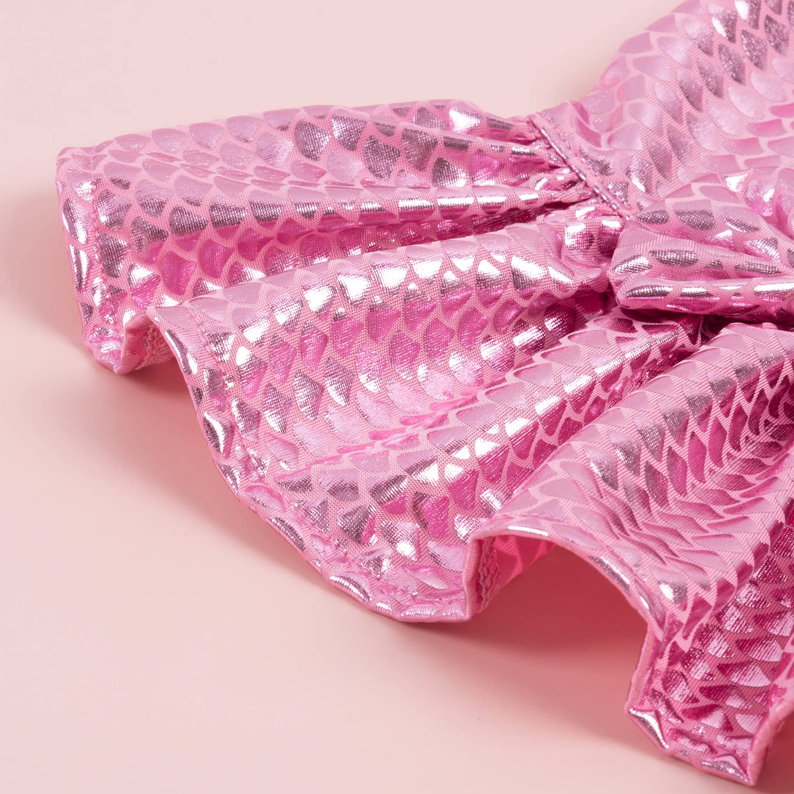 Cutebone Dog Dresses Bling Mermaid Summer Puppy Clothes For Small Dogs Girl Sequins Skirt Dd11Xs