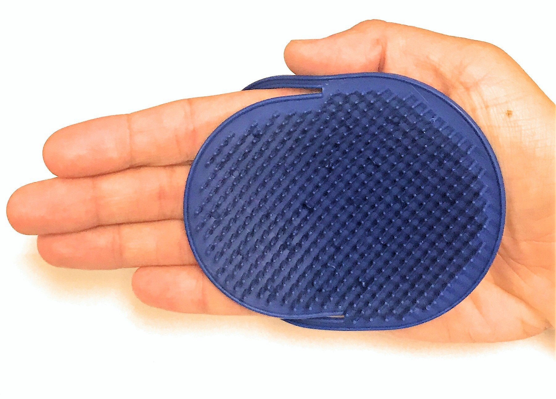 G.B.S Scalp Massager Hair Comb, Blue, Pack Of 2