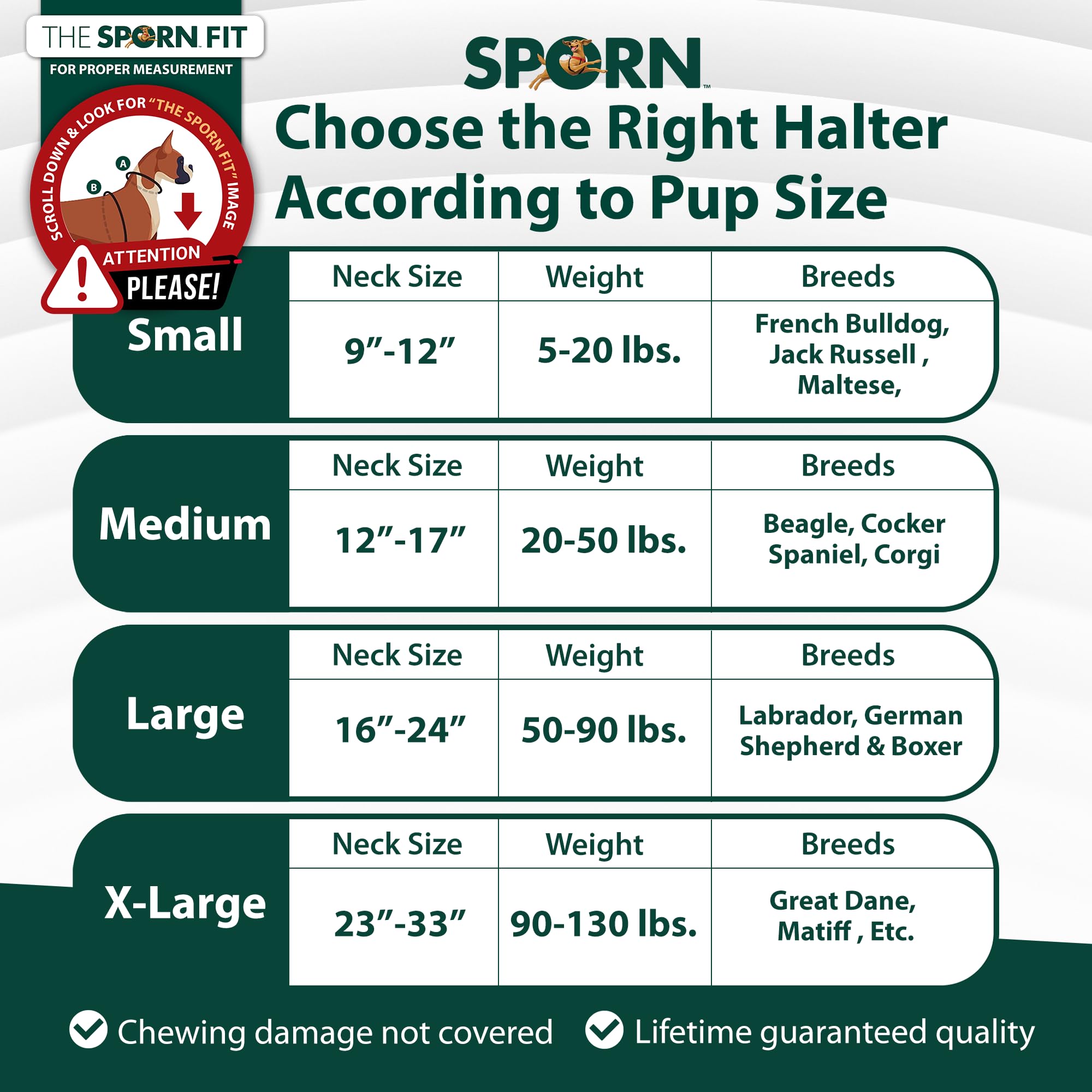 Sporn Original Training Halter, No Pull Dog Harness For Large Dogs With Black Padded Sherpa Sleeves, Breathable Large Dog Harness No Pull, Provides To All Extra Large Sized Breeds