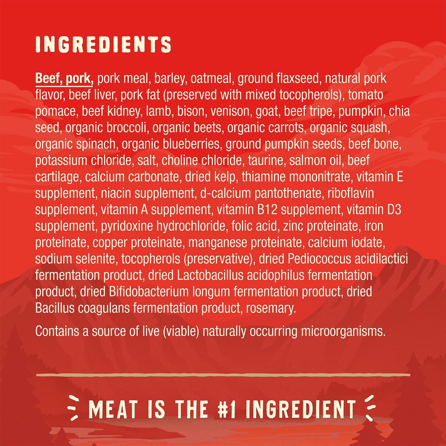 Stella & Chewys Wild Red Dry Dog Food Raw Blend High Protein Wholesome Grains Red Meat Recipe, 21 lb. Bag